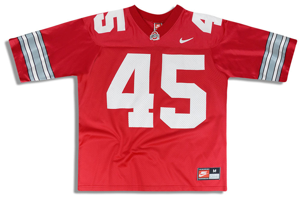 1996-98 Ohio State Buckeyes Katzenmoyer #45 Nike Jersey (Home) M