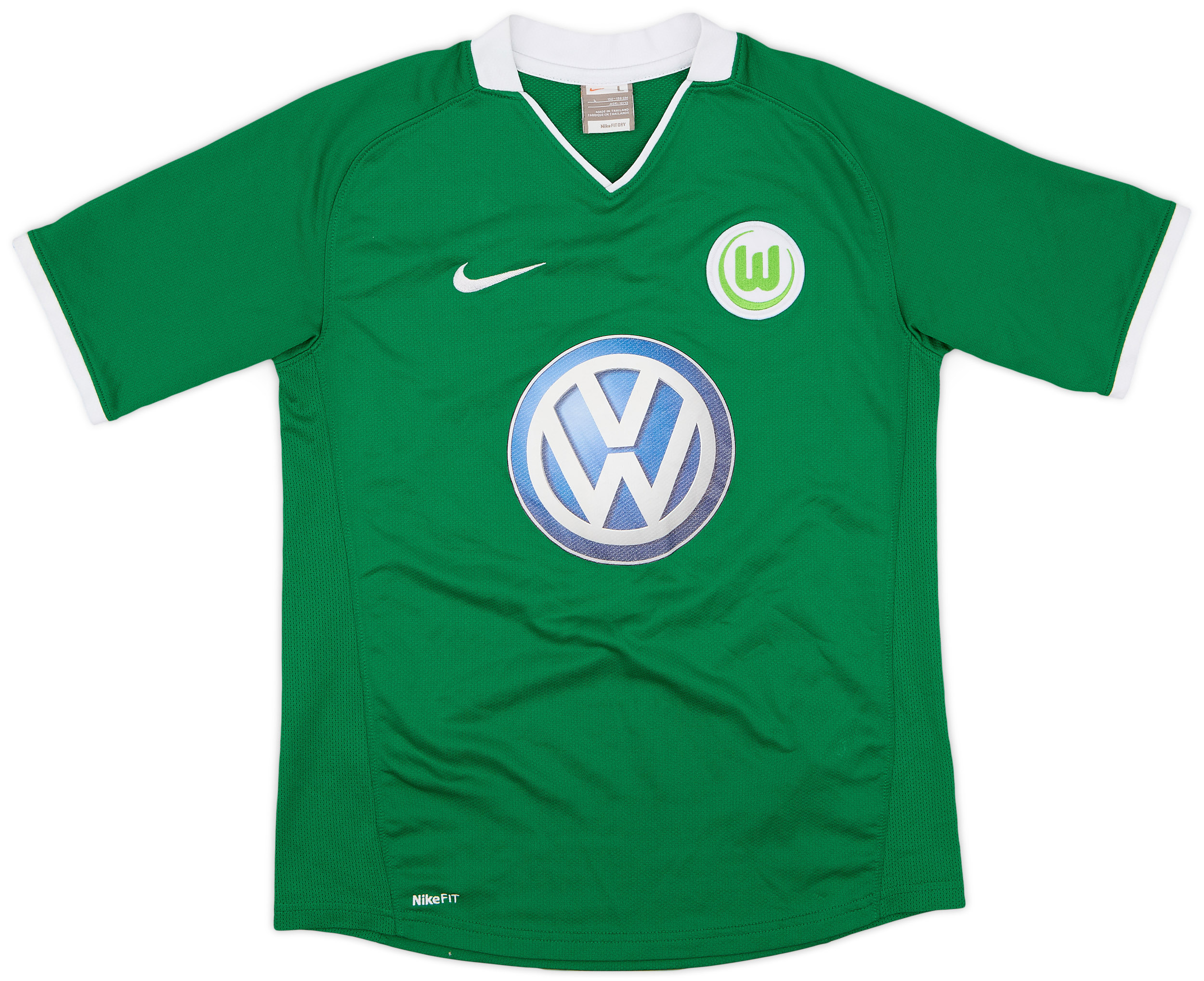 09-10 vintage CL WOLFSBURG HASEBE 13番 VfL Wolfsburg 2009-10 Third Kit