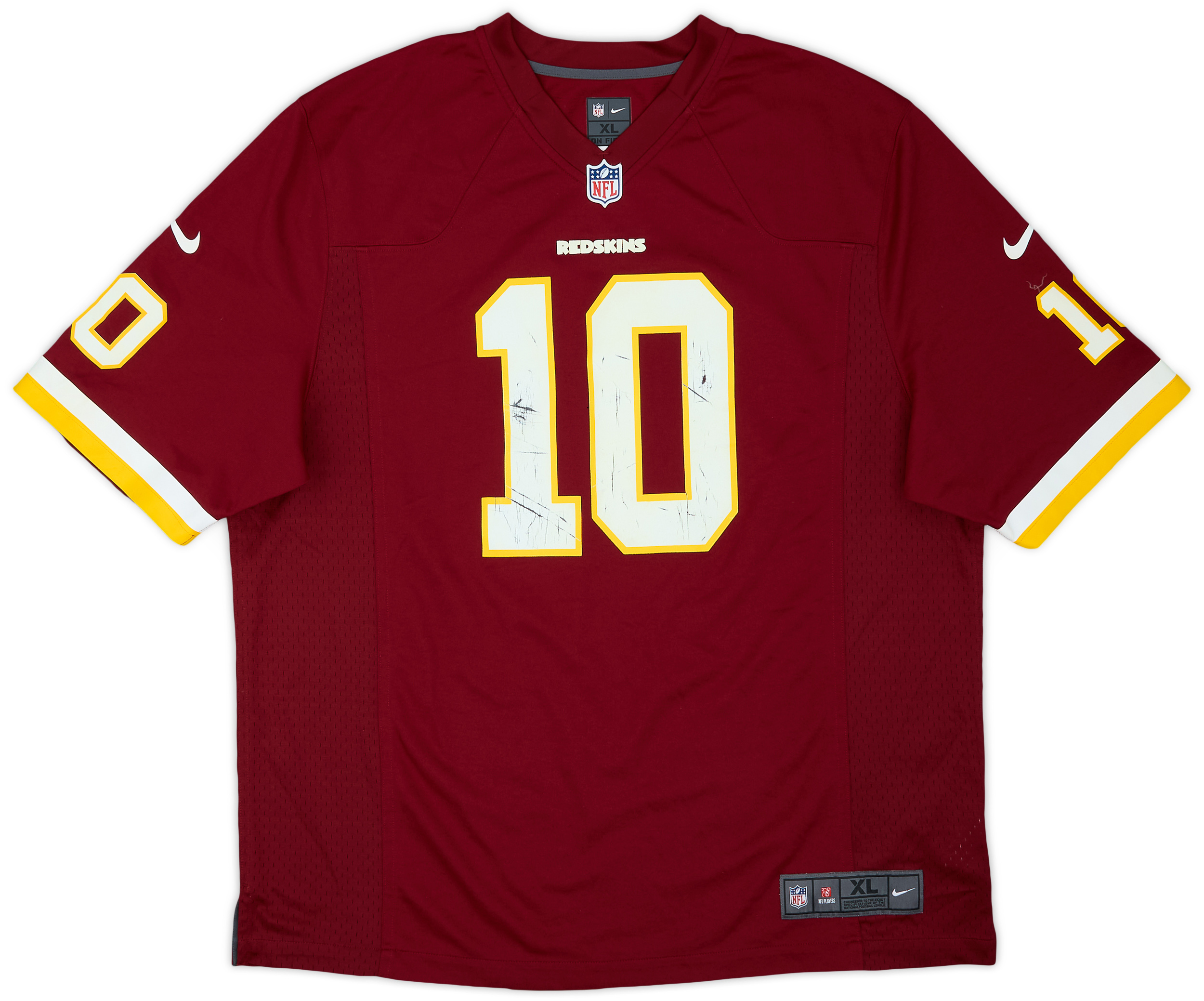 201215 Washington Redskins Griffin III 10 Nike Game Home Jersey 4/