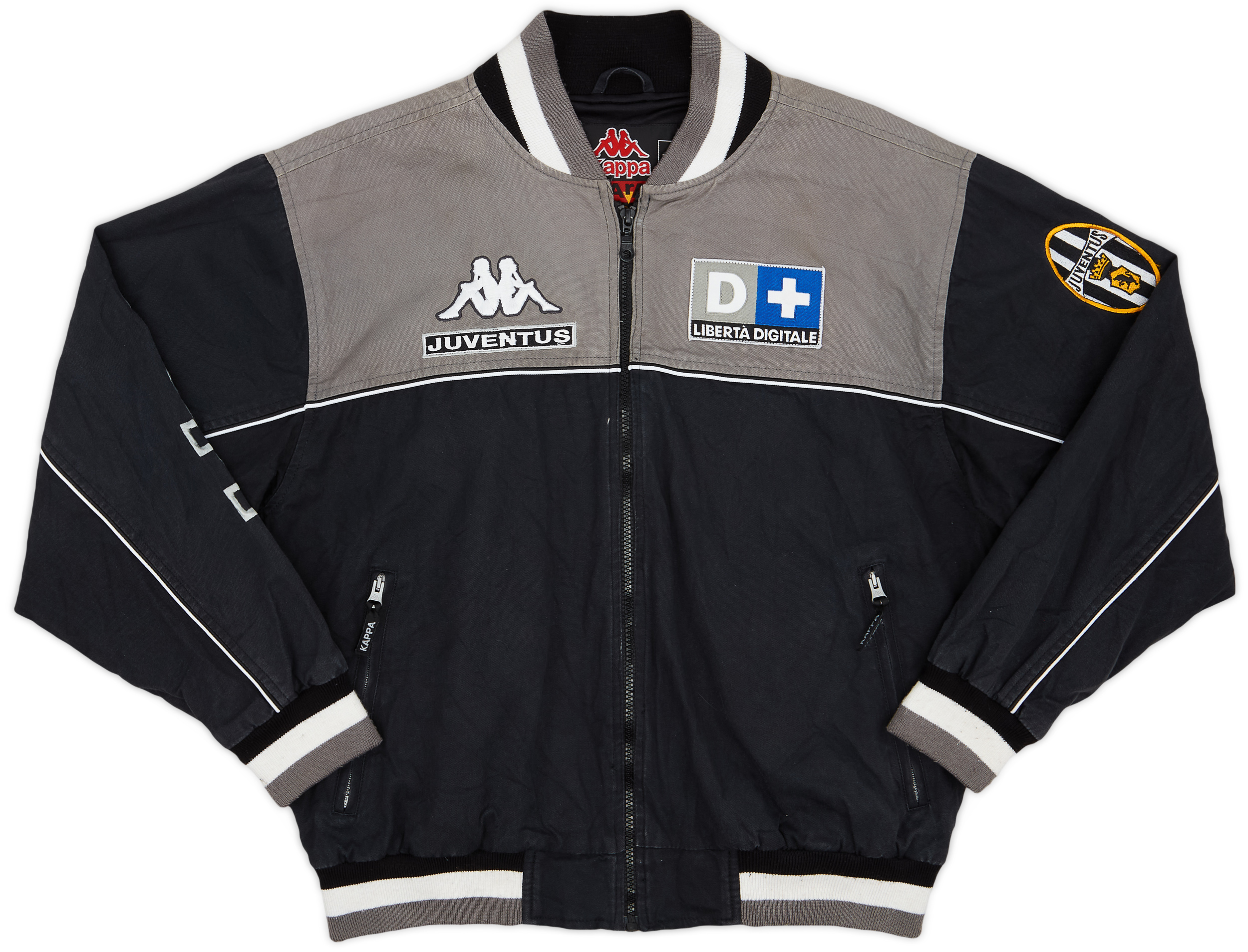 1998-99 Juventus Kappa Track Jacket - 8/10 - (M) 1998-99 Juventus Kappa Track Jacket - 8/10 - (M)