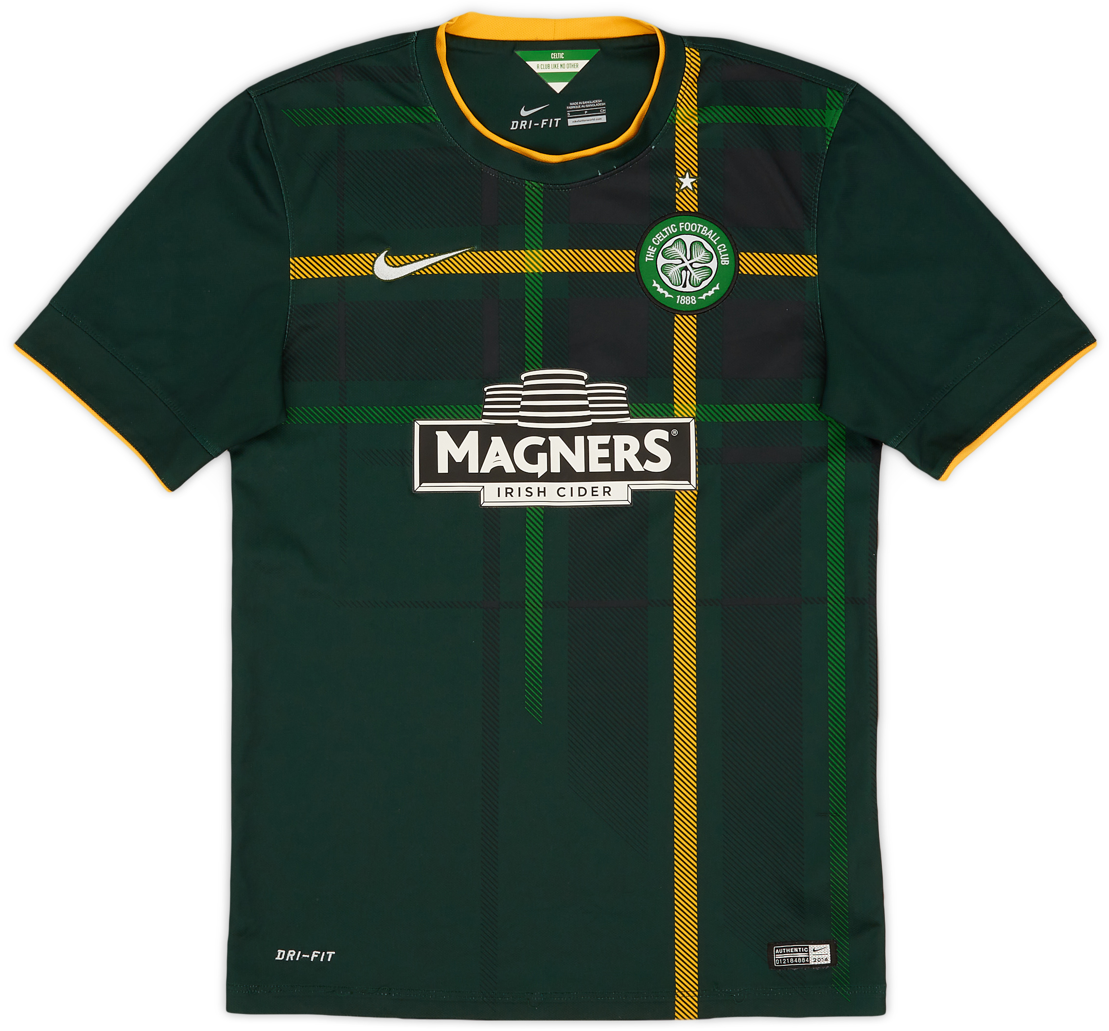 2014 15 Celtic Away Shirt 9 10 S