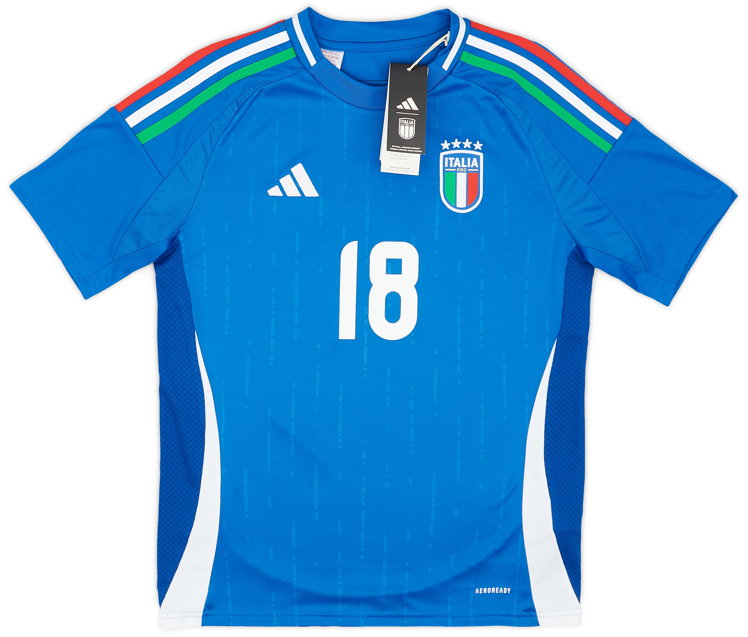 2024-25 Italy Home Shirt Barella #18 (Youths)