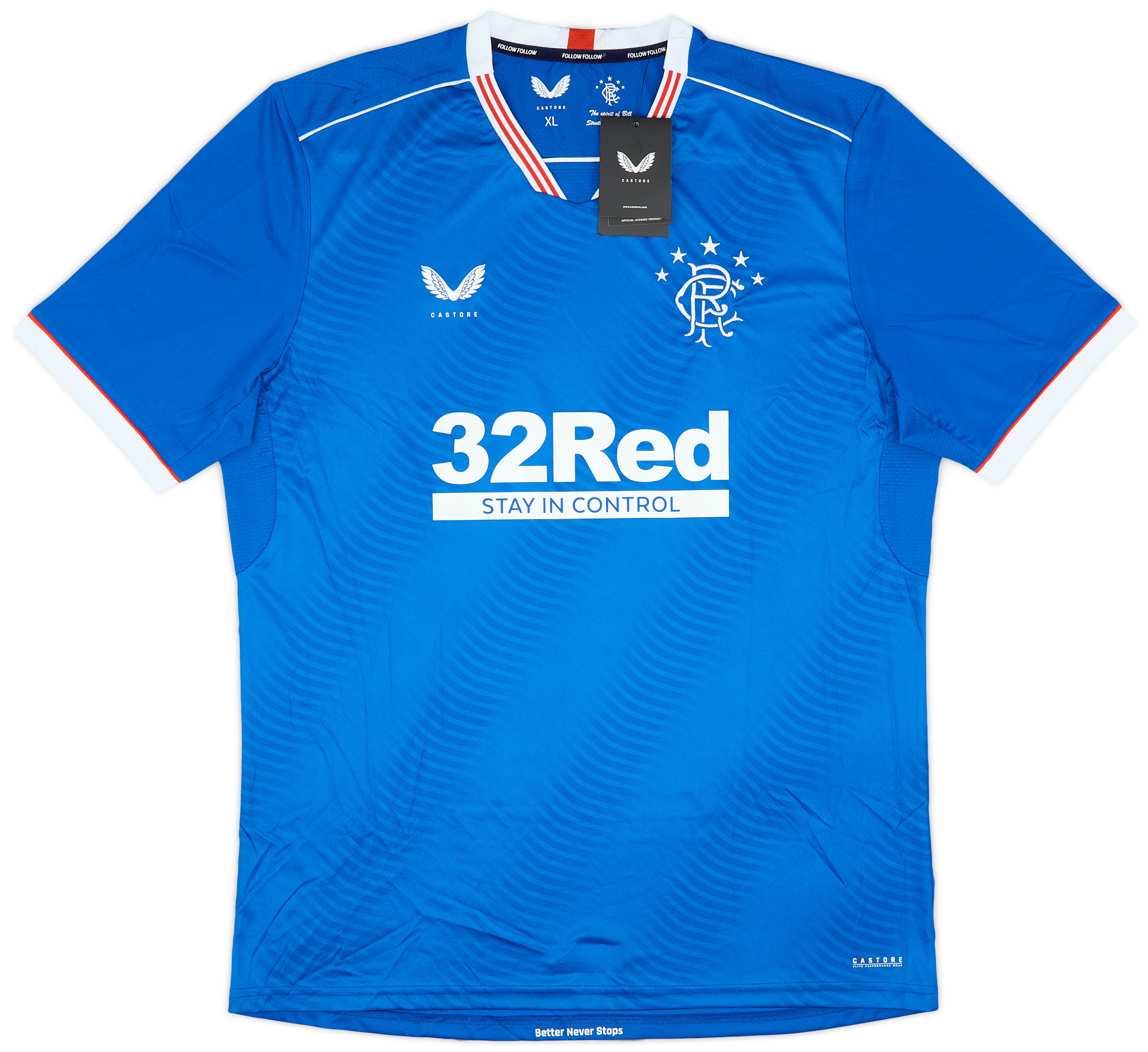 2020-21 Rangers Home Shirt (XL)