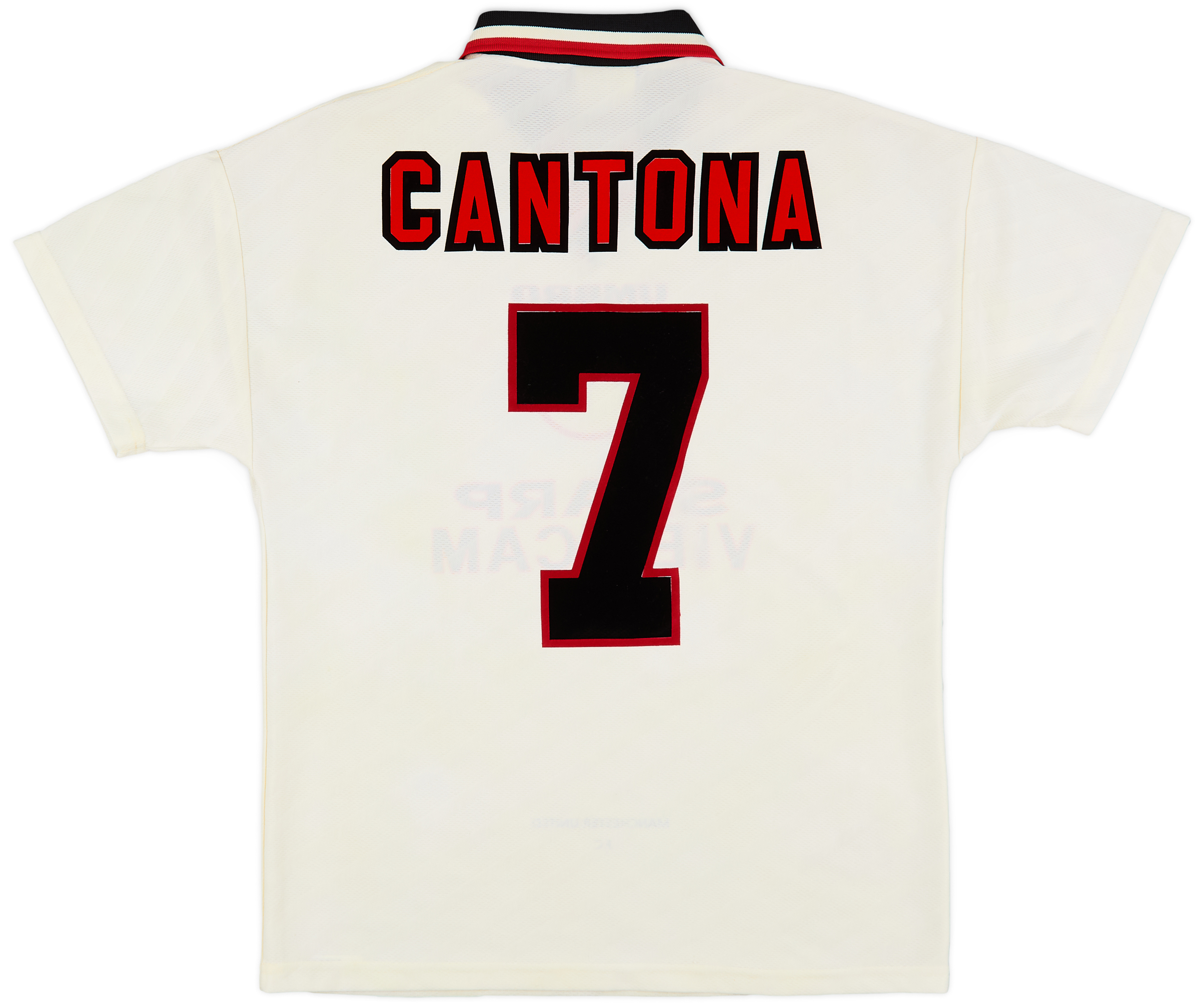 1996-97 Manchester United Away Shirt Cantona #7 - 6/10 - (M)