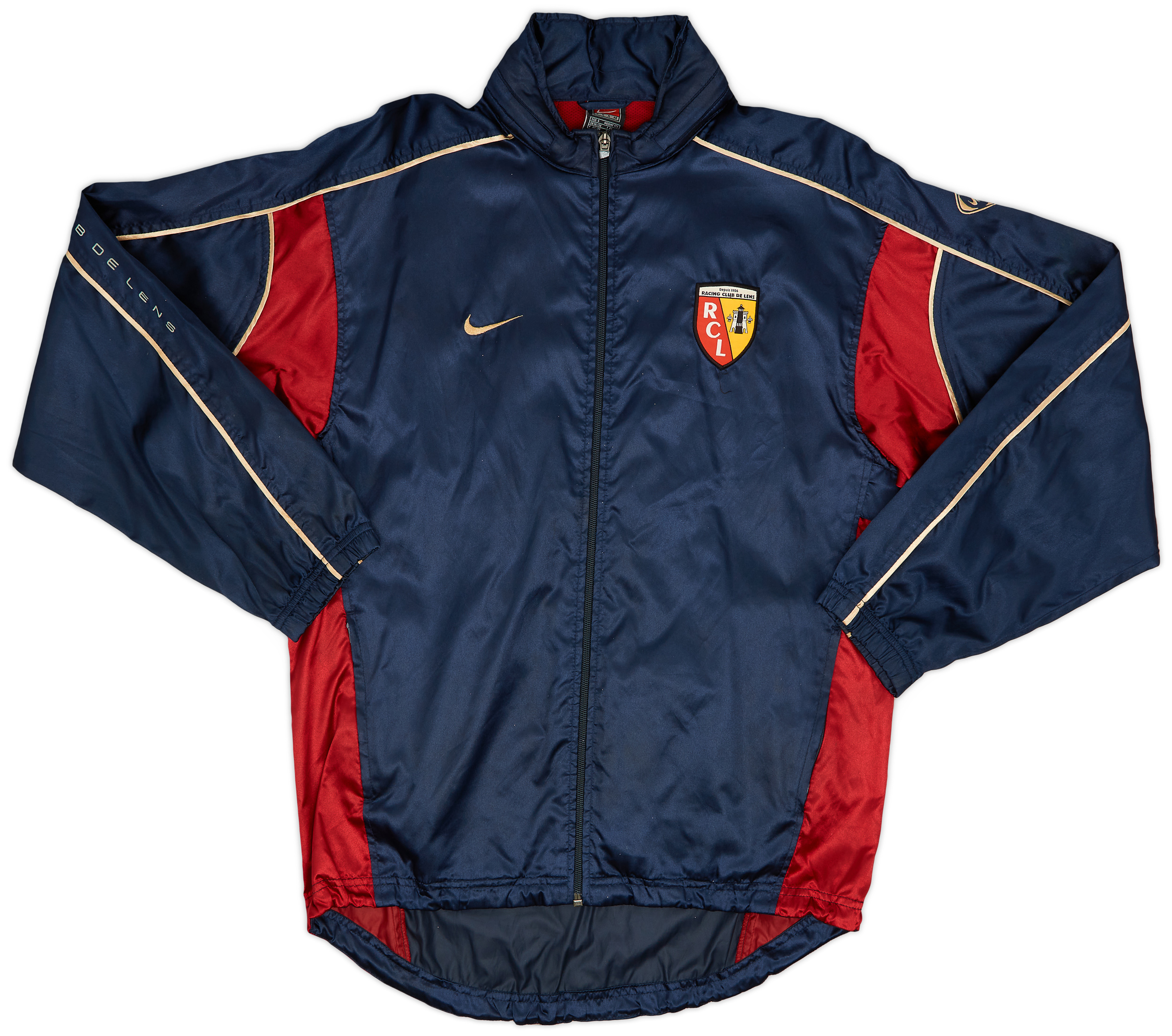 2001-02 Lens Nike Track Jacket - 9/10 - (S) 2001-02 Lens Nike Track Jacket - 9/10 - (S)