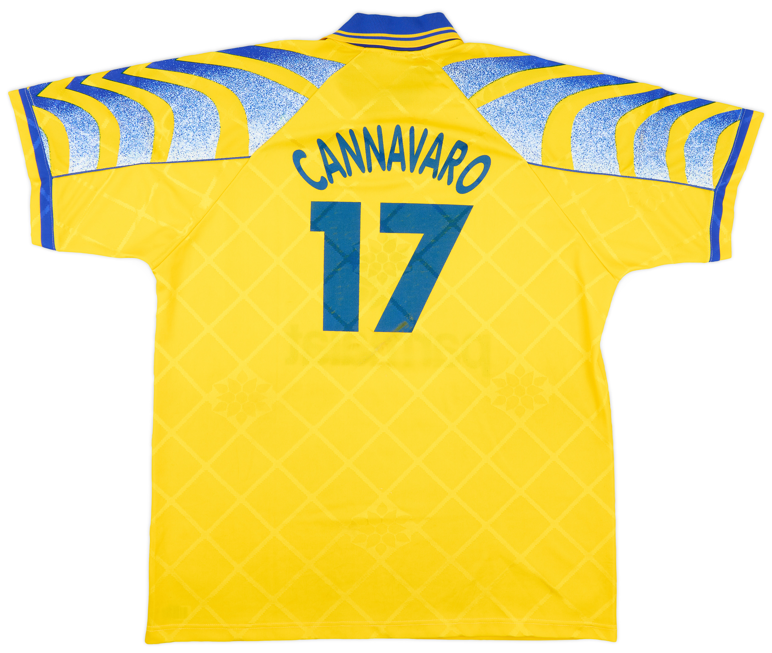 1995-96 Parma Third Shirt Cannavaro #17 - 6/10 - (XL)