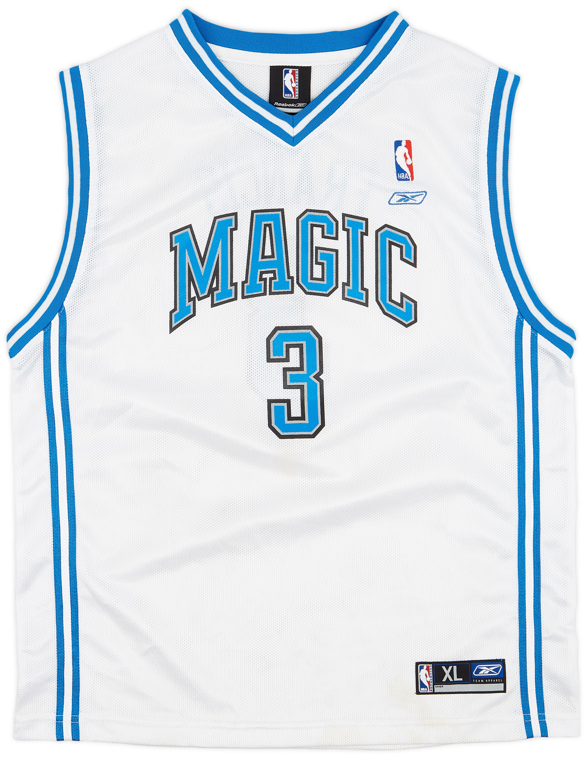 2004-06 Orlando Magic Francis #3 Reebok Home Jersey - 7/10 - (XL.Boys)