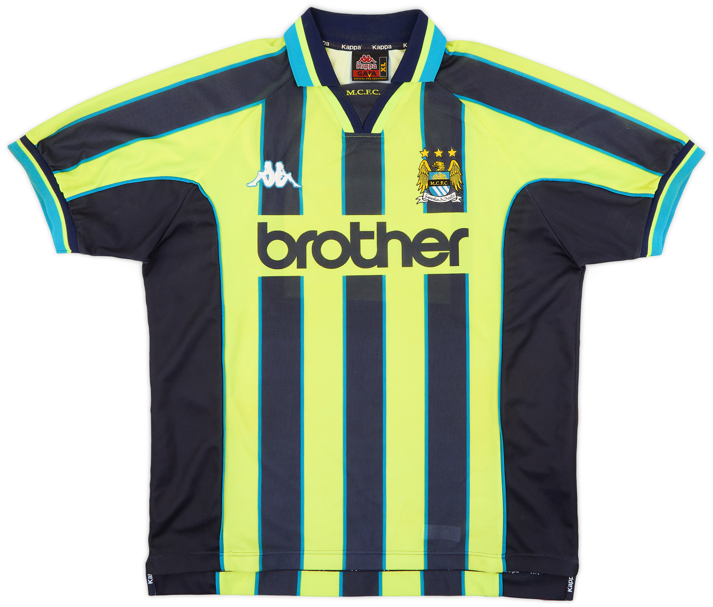 タイムセール 半額 1998-99 Manchester (XL) - 9/10 - Shirt Away City ウェア