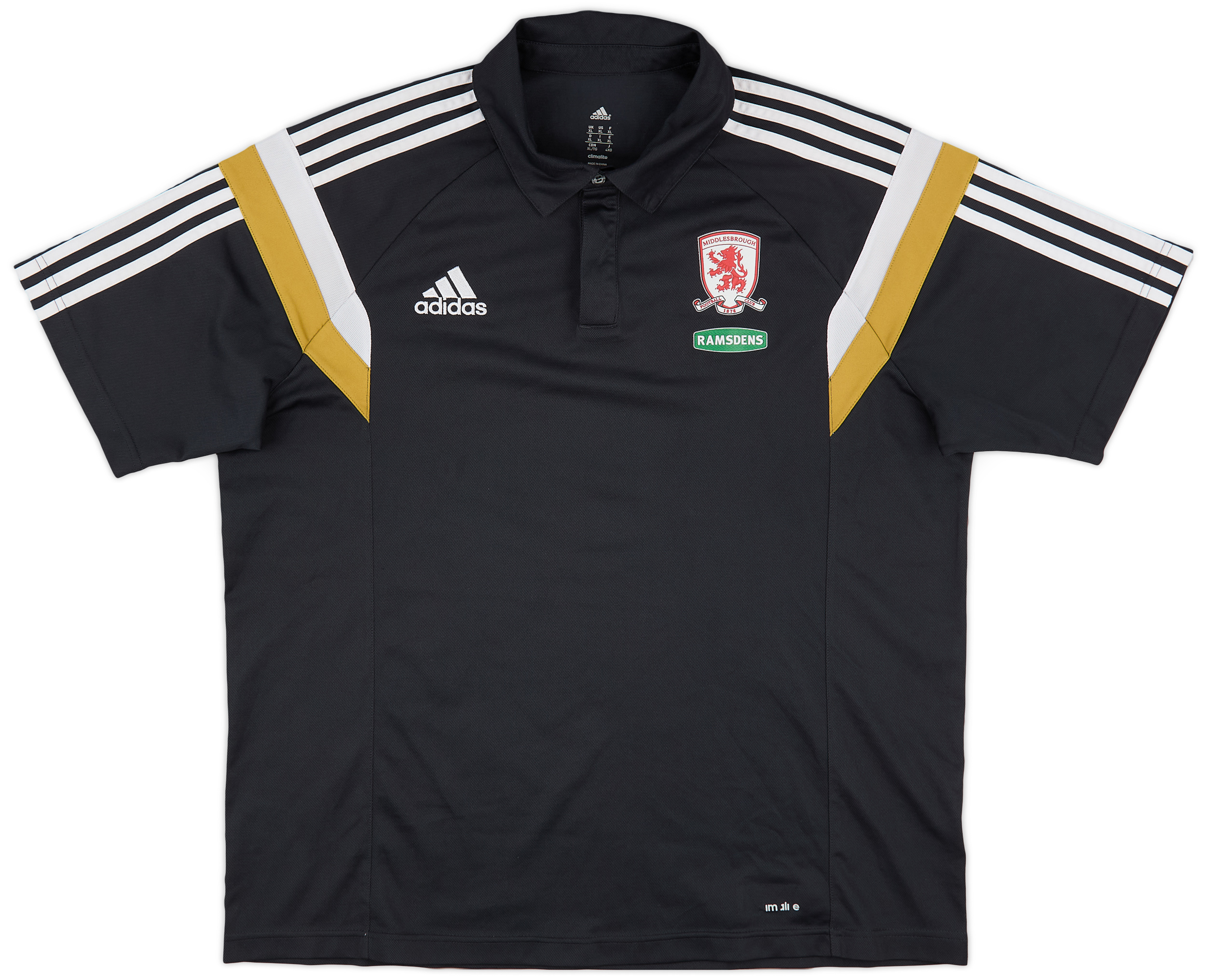 201415 Middlesborough adidas Polo Shirt 8/10 (XL)