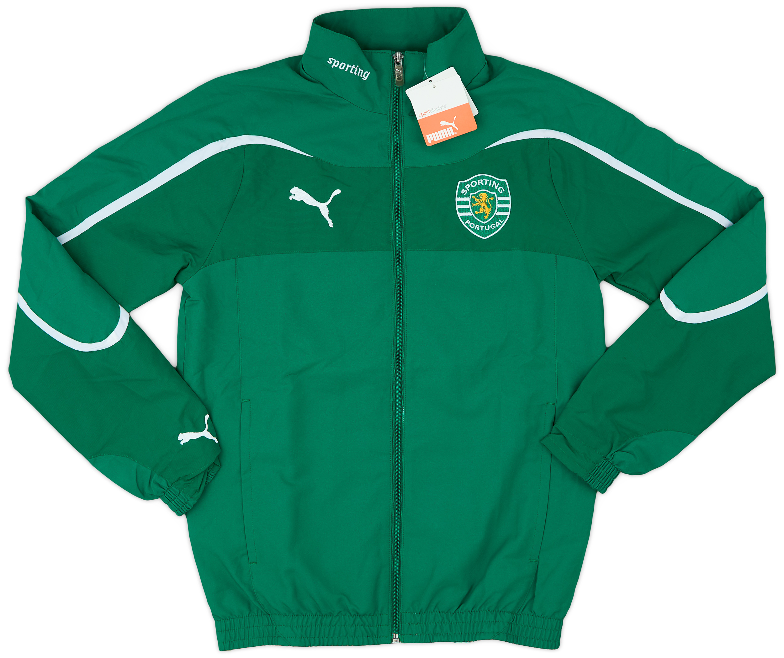 2010-11 Sporting CP Puma Track Jacket (XS) 2010-11 Sporting CP Puma Track Jacket (XS)