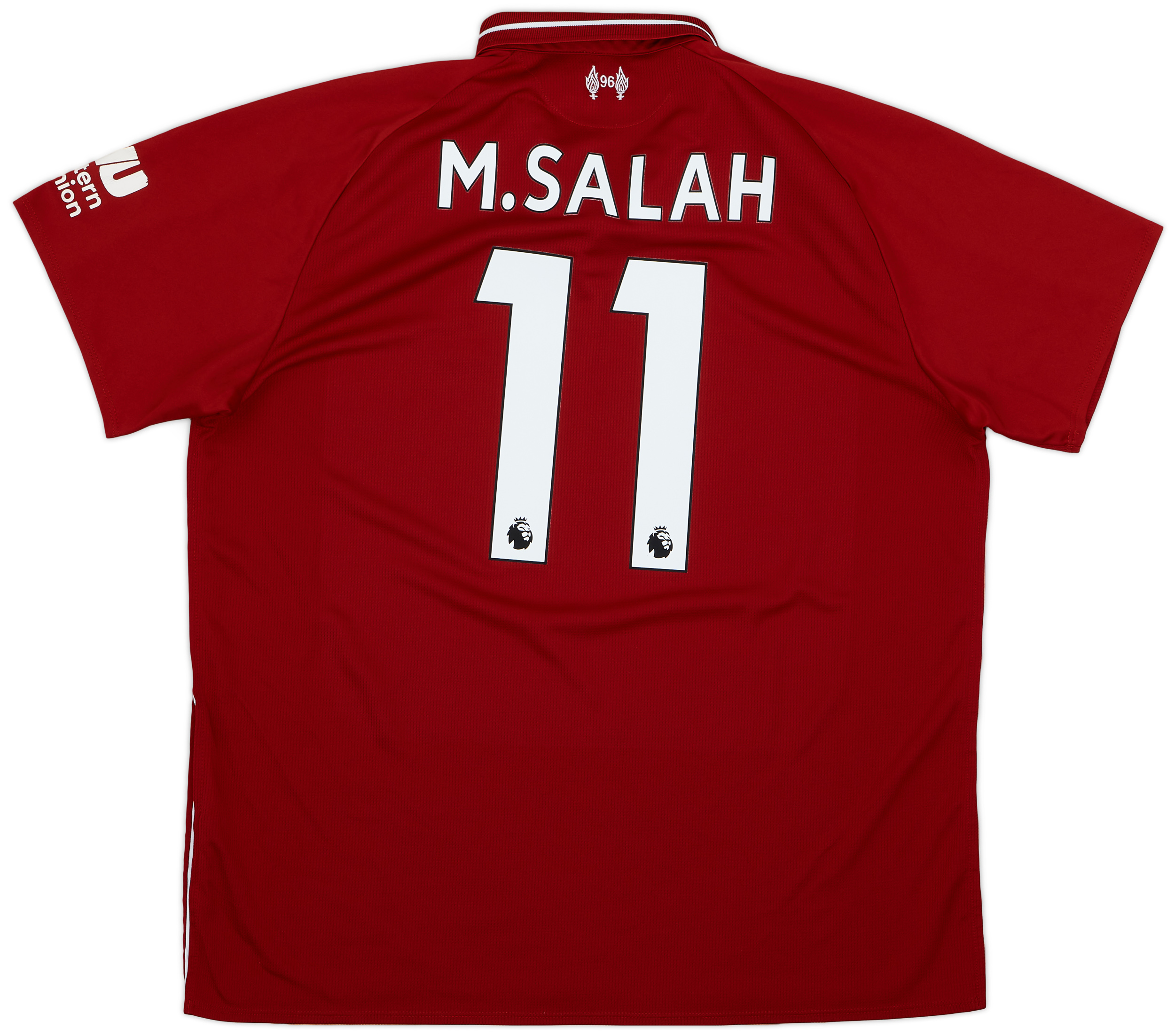2018-19 Liverpool Home Shirt M. Salah #11 - 6/10 - (XL)