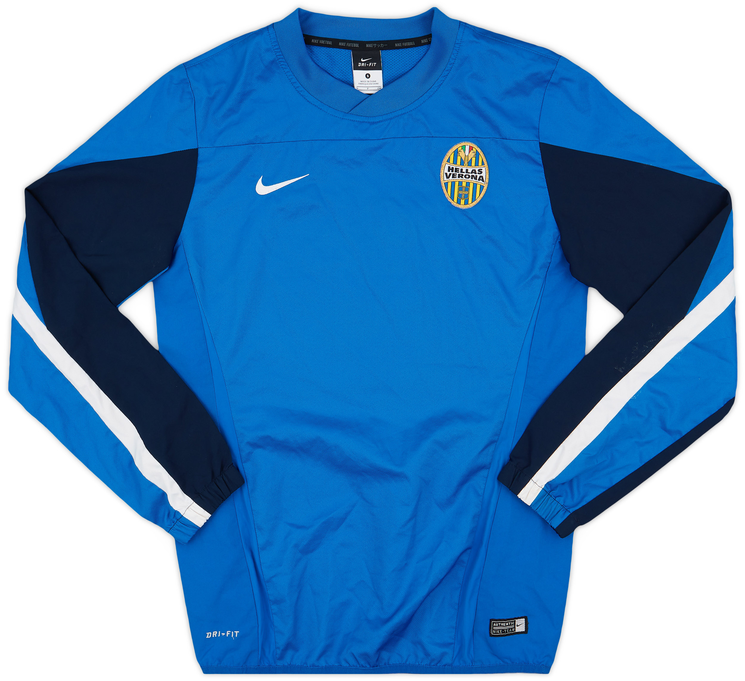 2014 15 Hellas Verona Nike Sweat Top 8 10 S