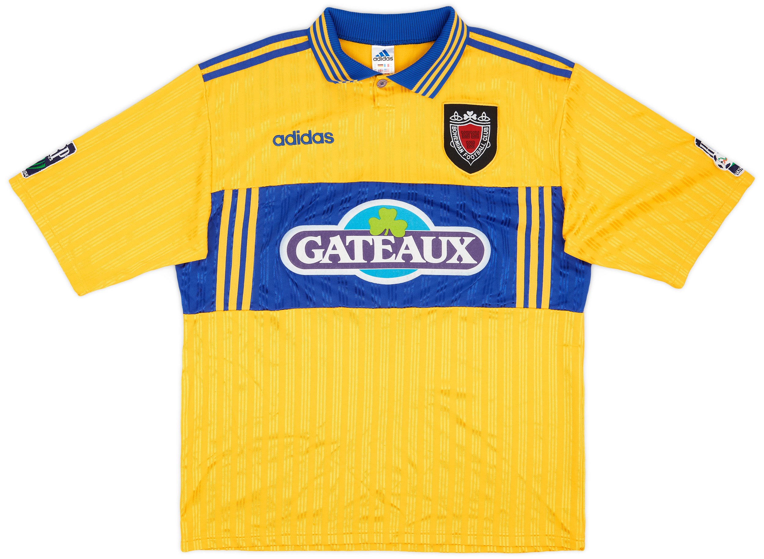 1996-99 Bohemian Match Issue Away Shirt #18
