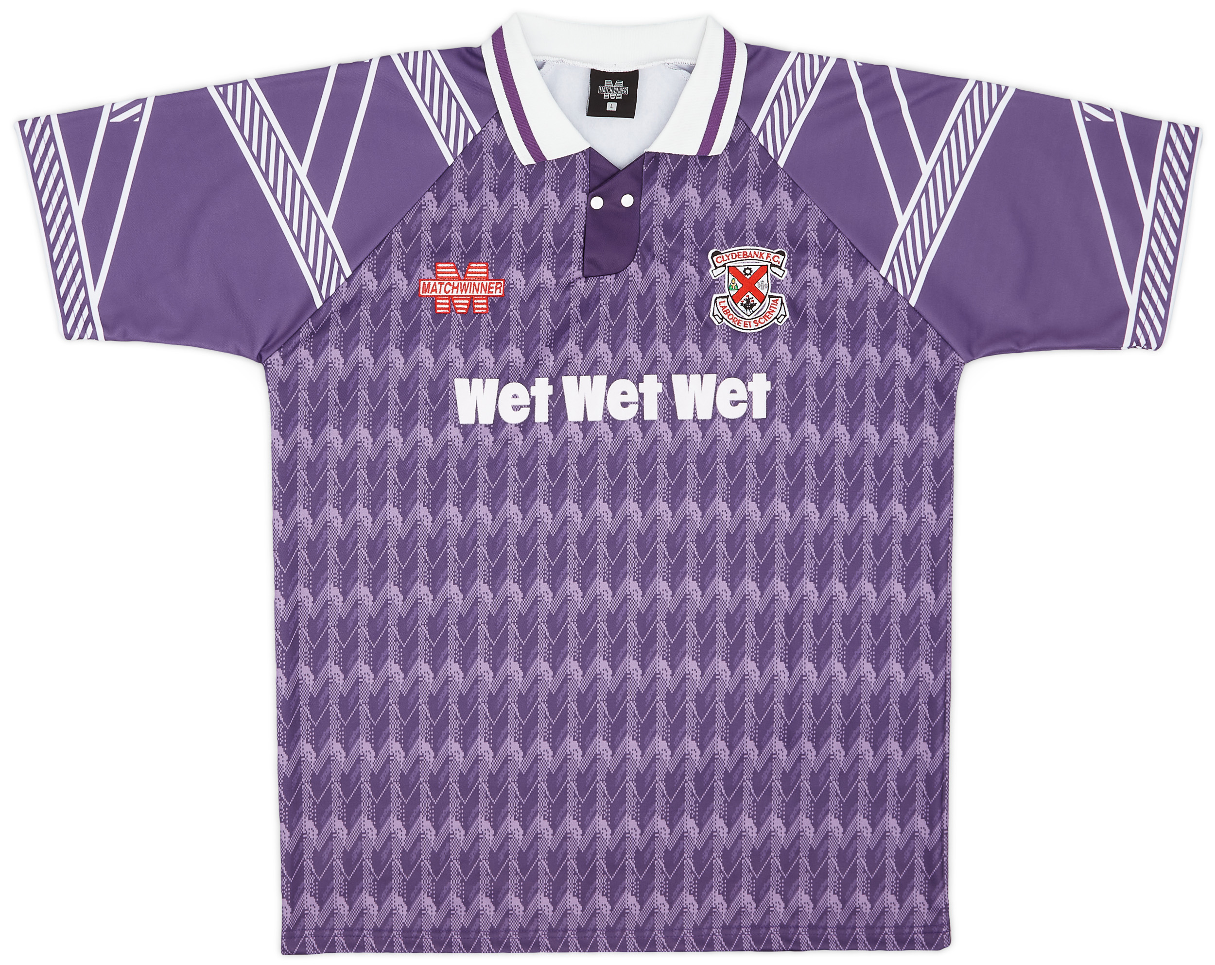 1993-95 Clydebank Matchwinner Reissue Away Shirt