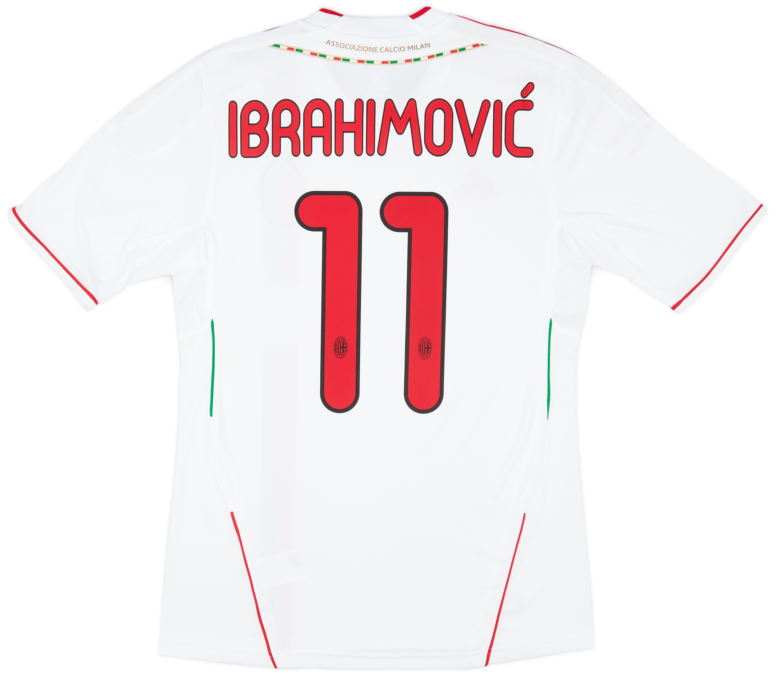 Maillot AC Milan Extérieur 2021/2022 - PUMA, #11 Ibrahimovic, Taille S Homme