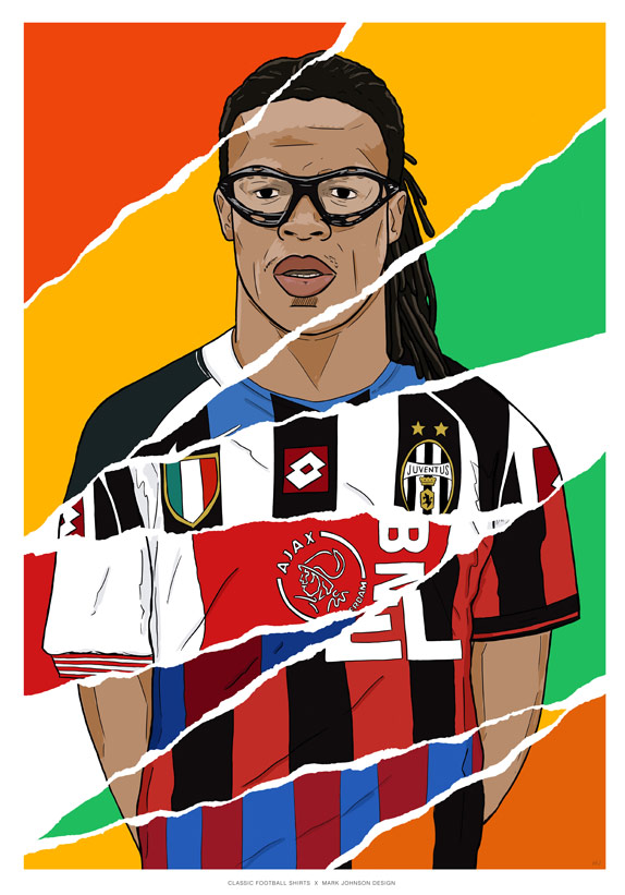 Edgar davids juventus jersey sale