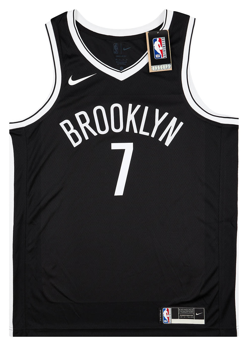 2019-23 Brooklyn Nets Durant #7 Nike Swingman Away Jersey (M)