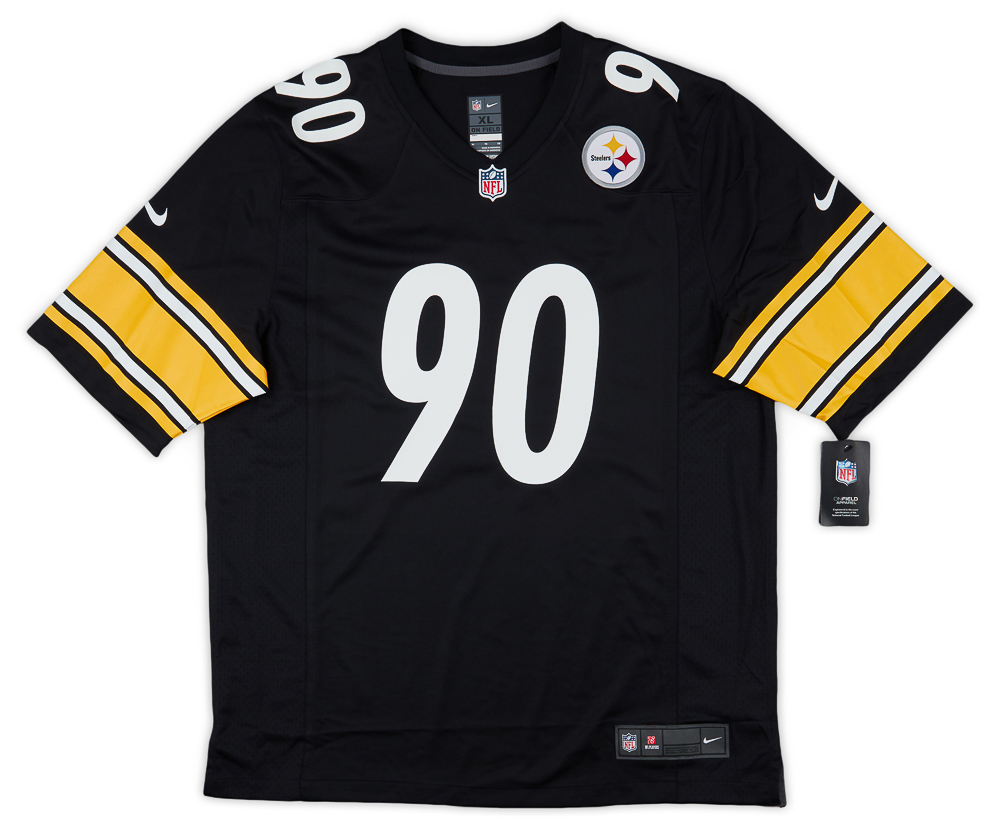 2018-23 Pittsburgh Steelers Watt #90 Nike Game Home Jersey (XL)