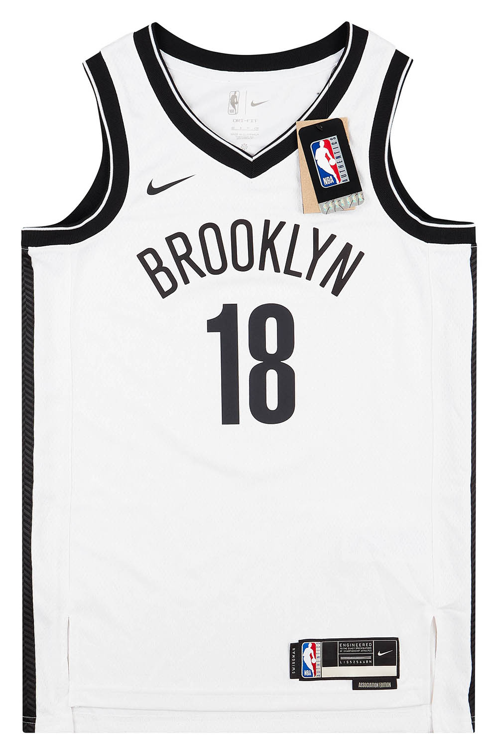Brooklyn Nets Yuta Watanabe Nike Classic Edition White NBA Jersey