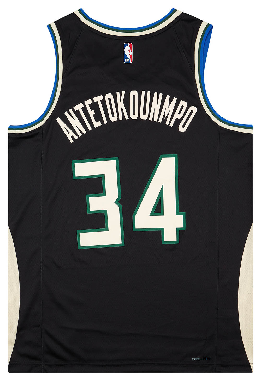 2017-23 Milwaukee Bucks Antetokounmpo #34 Nike Swingman Away