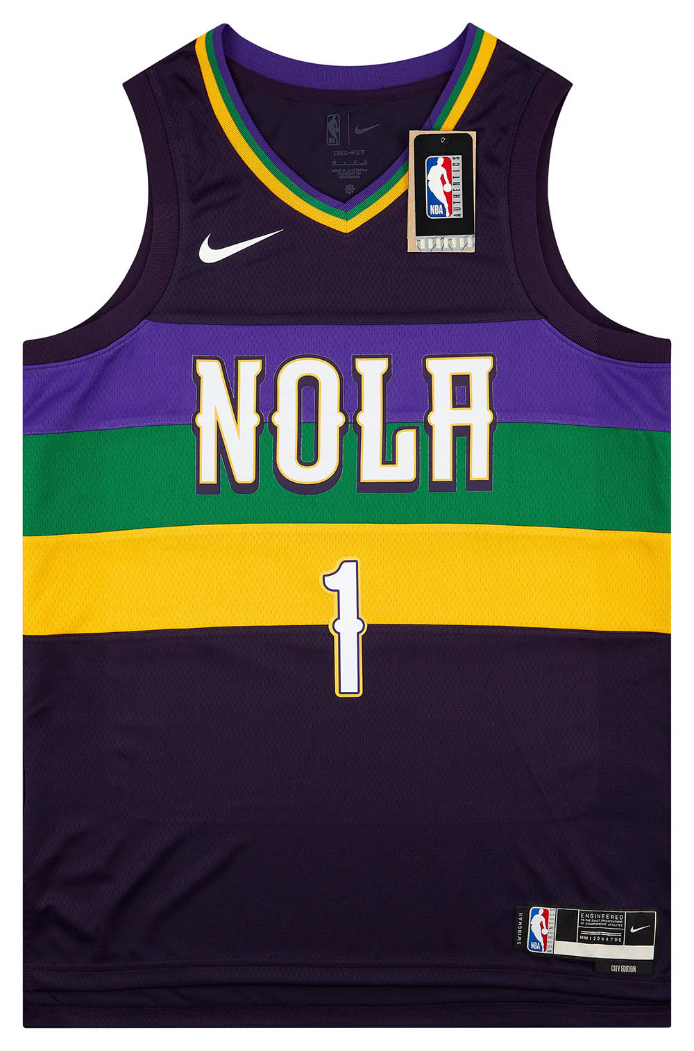 Zion Williamson New Orleans Pelicans Jersey Nike – Classic Authentics