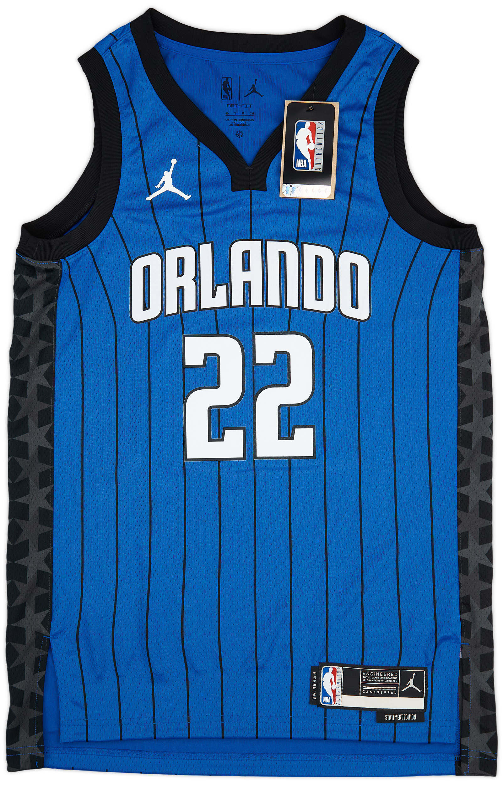 2022-24 Orlando Magic Wagner #22 Jordan Swingman Alternate Jersey (S)