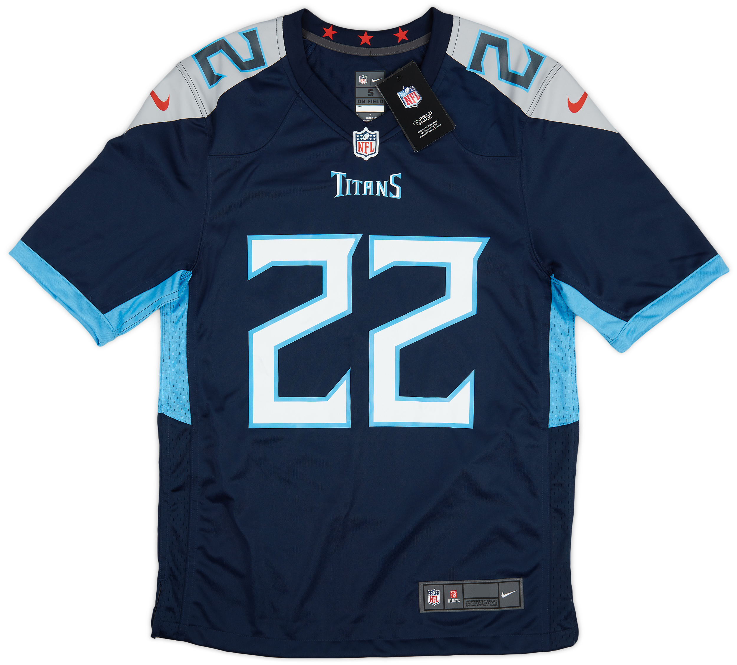 2018 23 Tennessee Titans Henry 22 Nike Game Home Jersey S