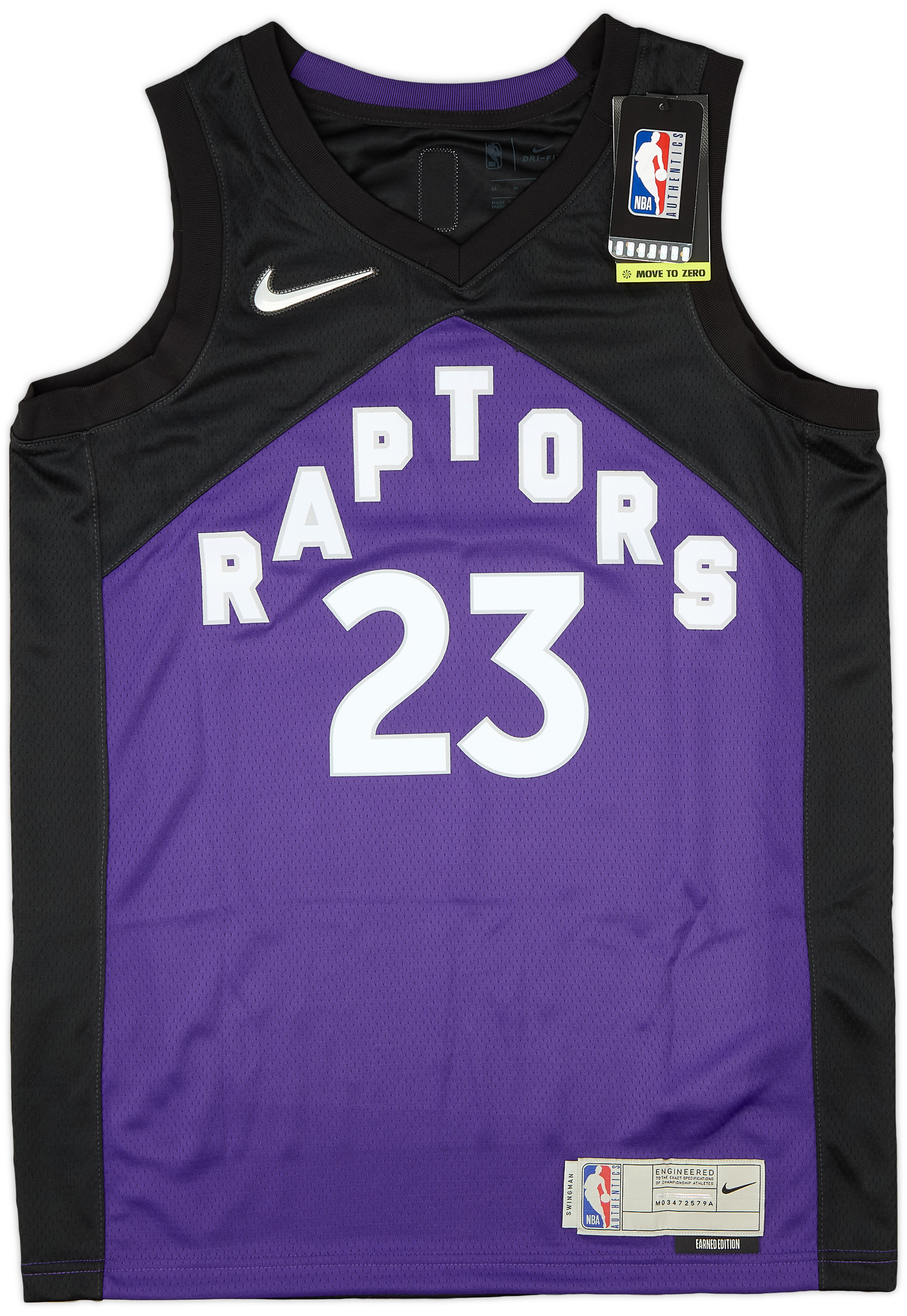 2020-21 Toronto Raptors VanVleet #23 Nike Swingman Alternate Jersey (M)