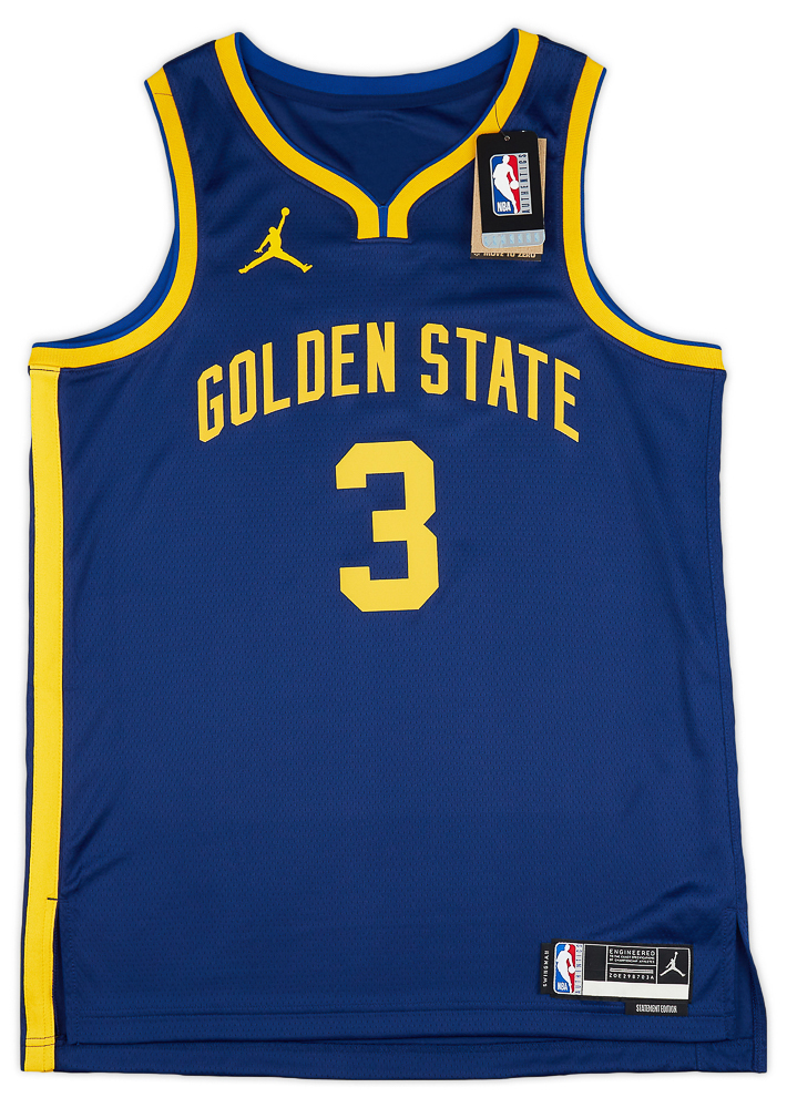 Golden State Warriors 3 Jordan Poole Earned Swingman Yellow 3D
