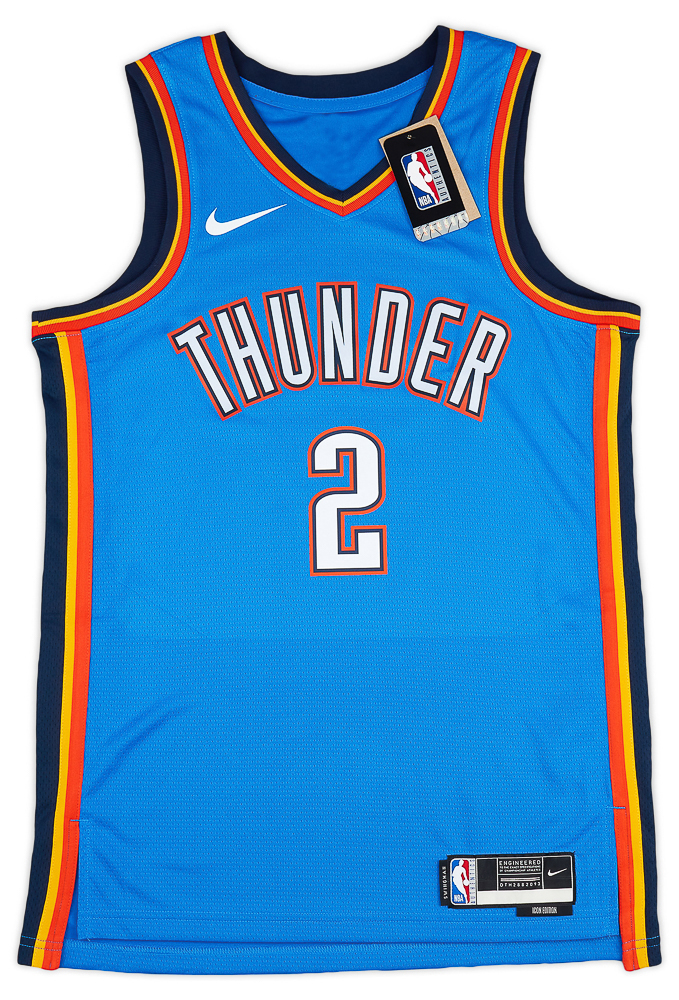 2019-23 Oklahoma City Thunder Gilgeous-Alexander #2 Nike Swingman Away Jersey (S)