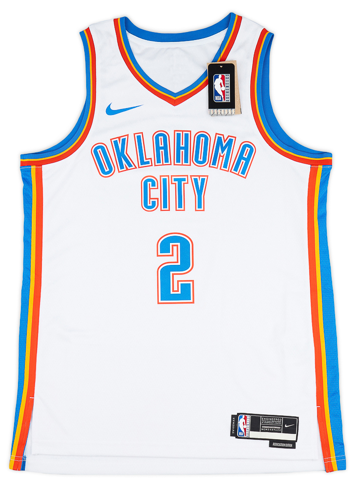 Oklahoma City Thunder Shai Gilgeous-Alexander Nike Association Swingman Jersey - 2019-23 3XL