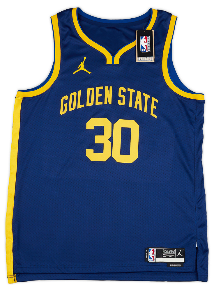 2022 24 Golden State Warriors Curry 30 Jordan Swingman Alternate Jersey S