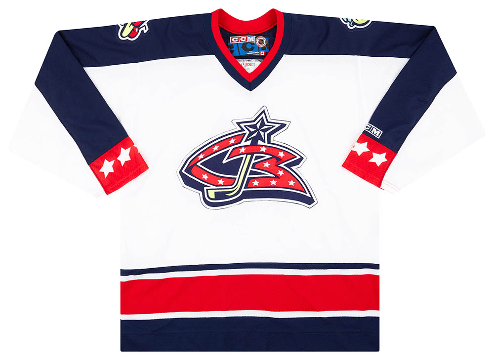 Columbus blue jackets original jersey hot sale