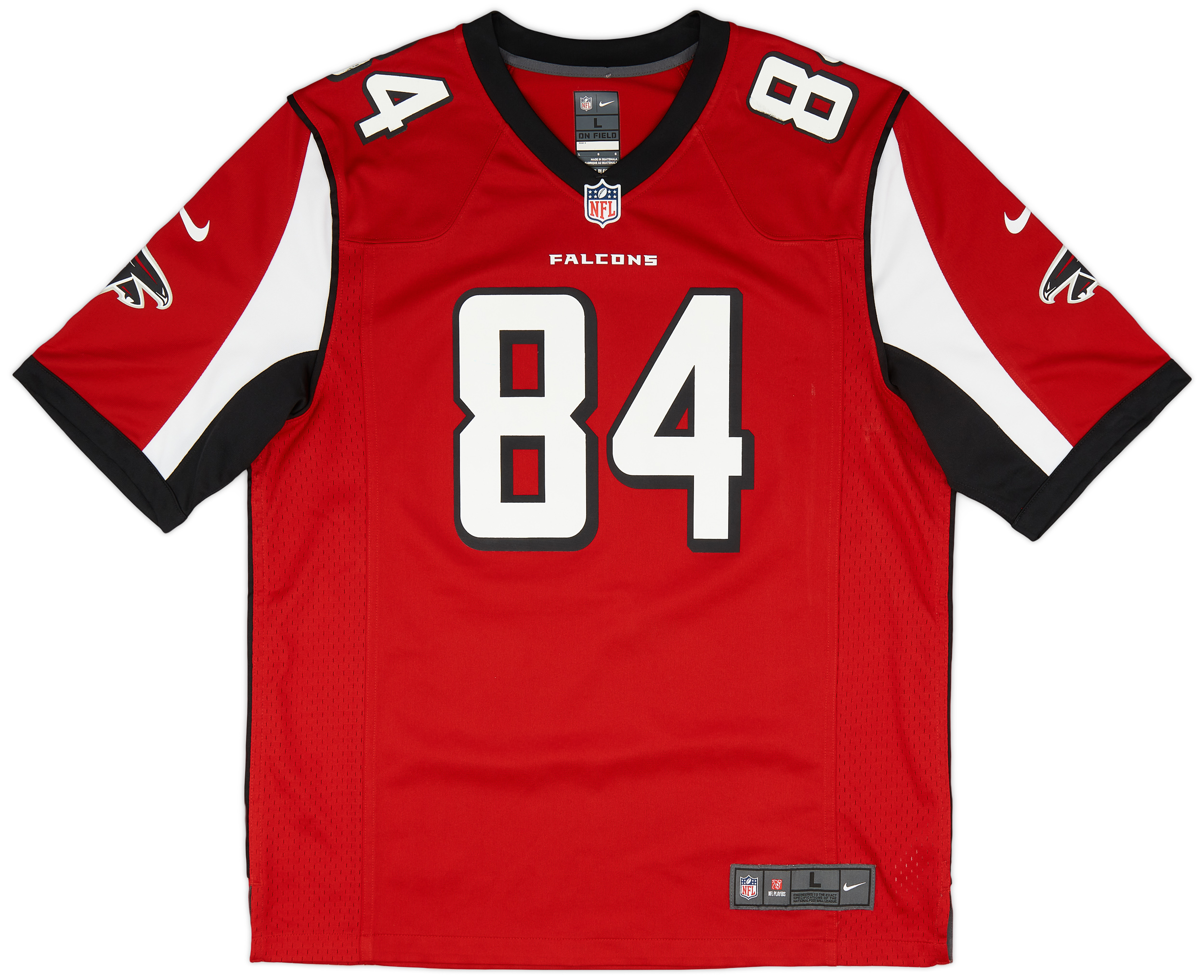 2012 15 Atlanta Falcons White 84 Nike Game Home Jersey Very Good L 2012-15-atlanta-falcons-white-84-nike-game-home-jersey-very-good-l
