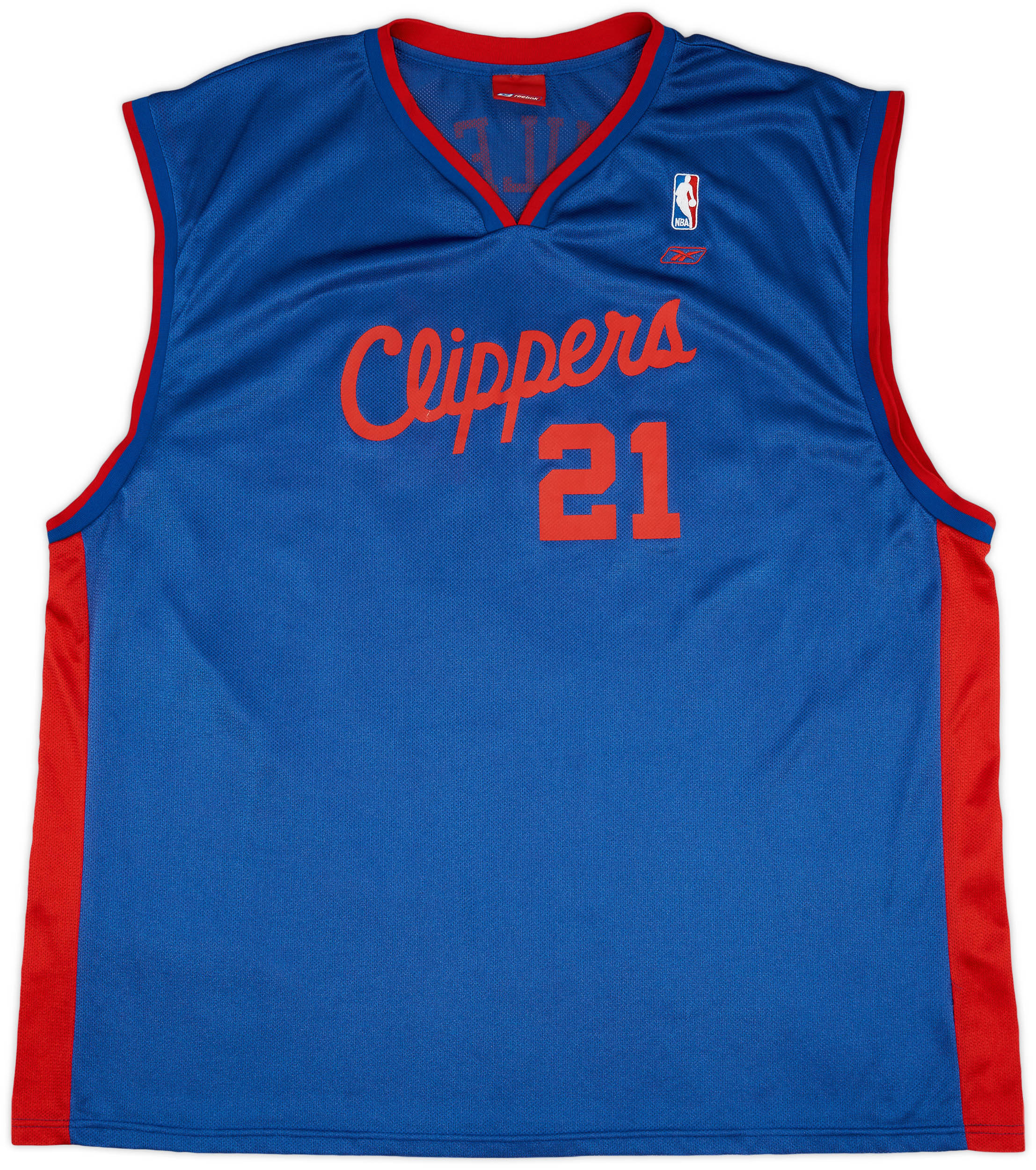 2002 LA Clippers Miles #21 Reebok Alternate Jersey (Excellent) 3XL