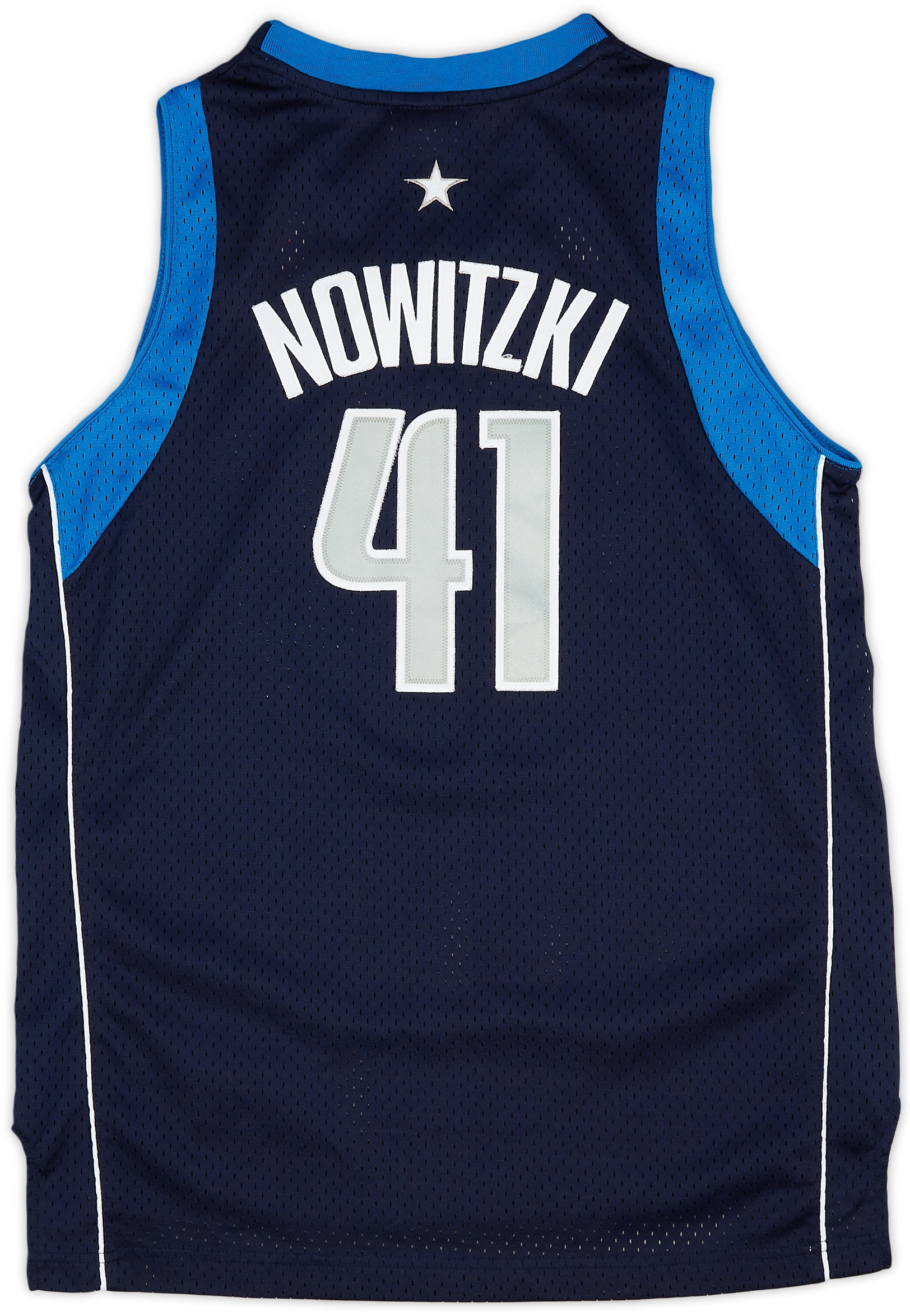 2006-10 Dallas Mavericks Nowitzki #41 adidas Swingman Away
