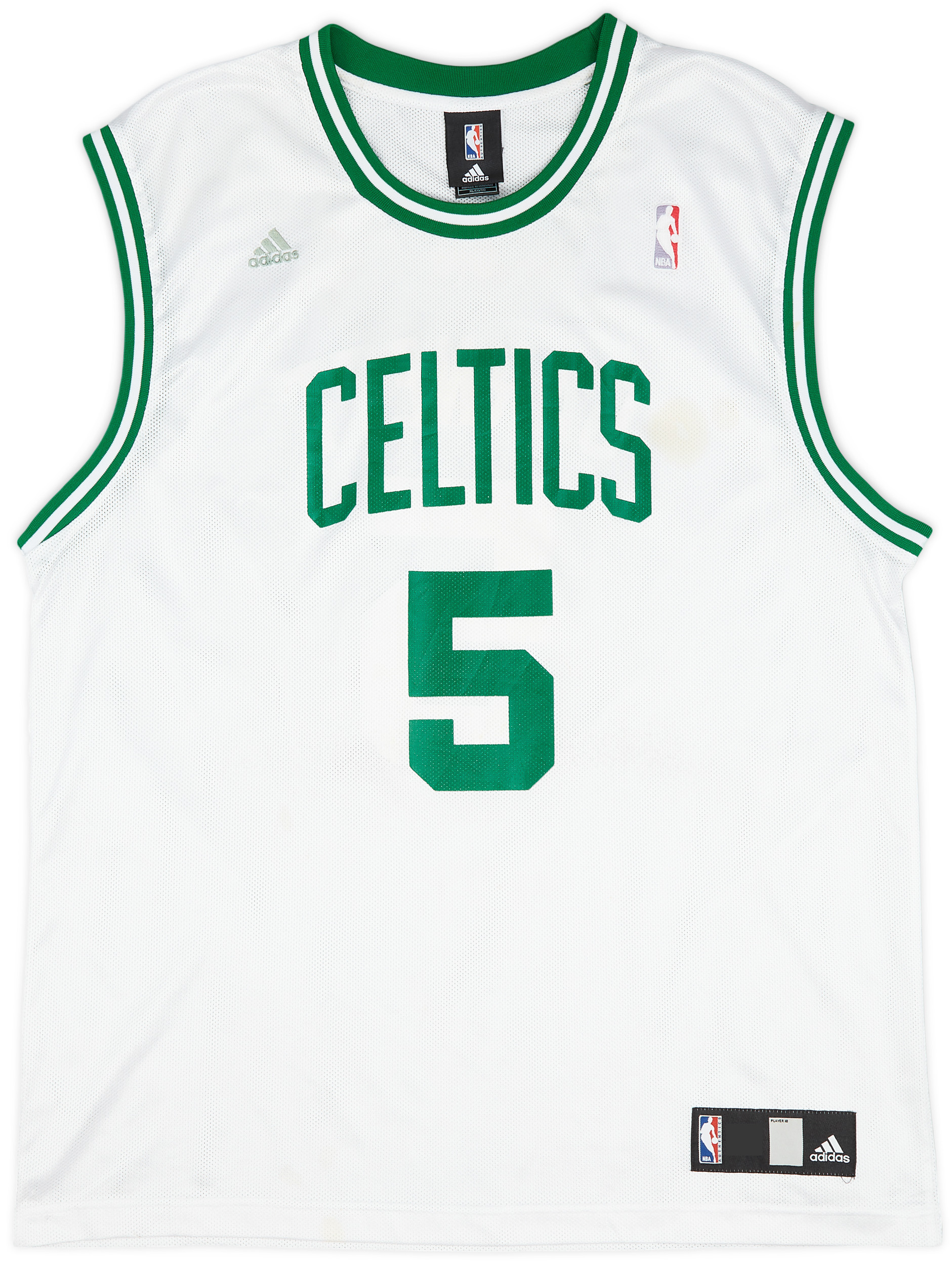 200710 Boston Celtics 5 adidas Home Jersey (Good) XL