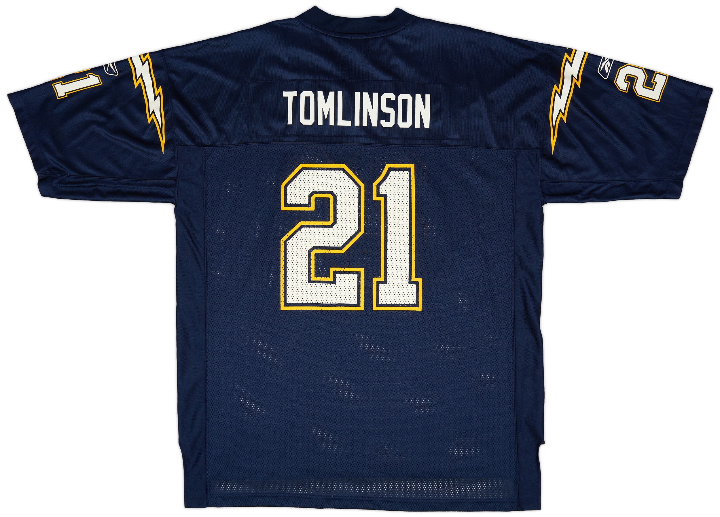 2005-06 San Diego Chargers Tomlinson #21 Reebok On Field