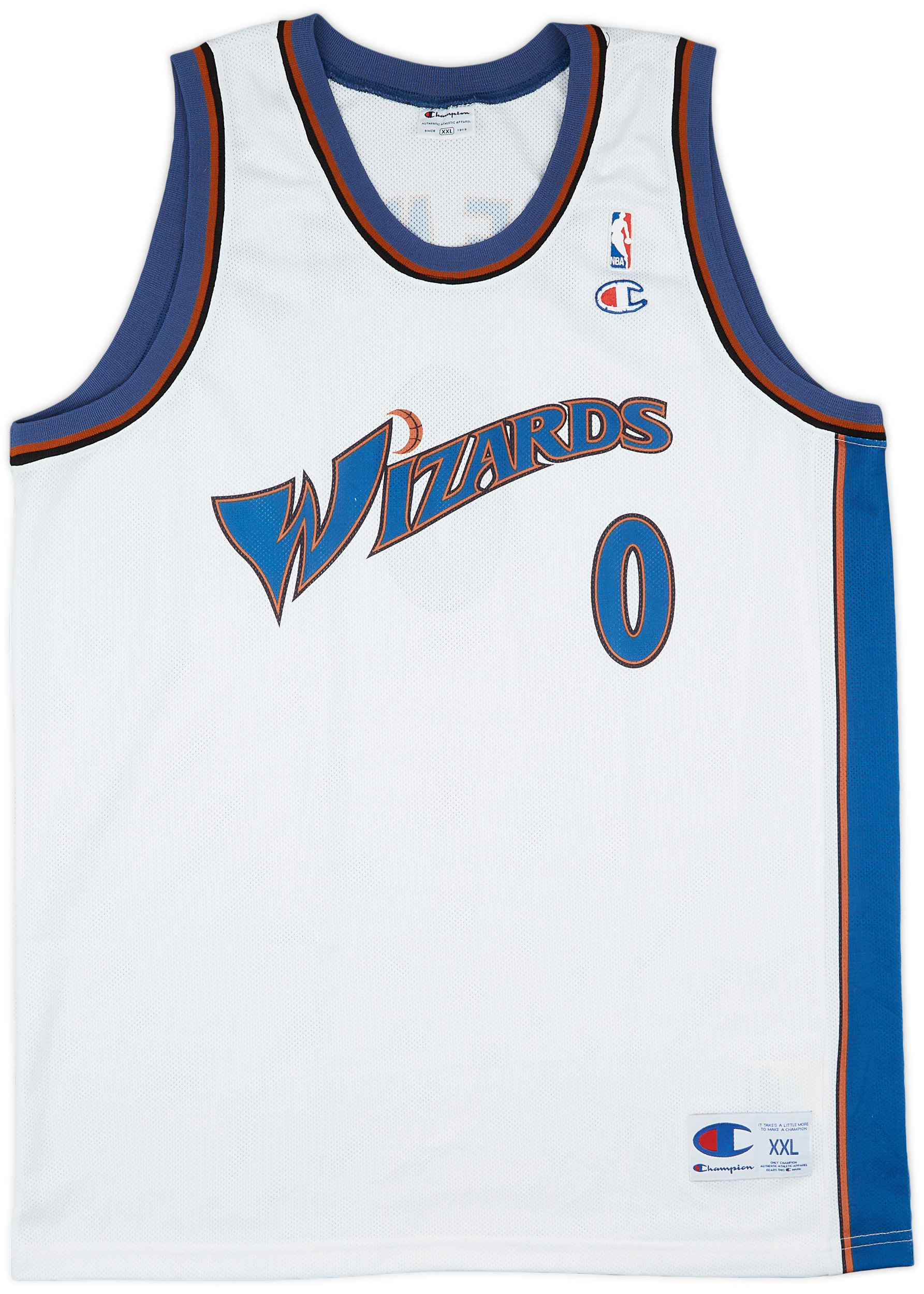 2003-07 Washington Wizards Arenas #0 Champion Home Jersey