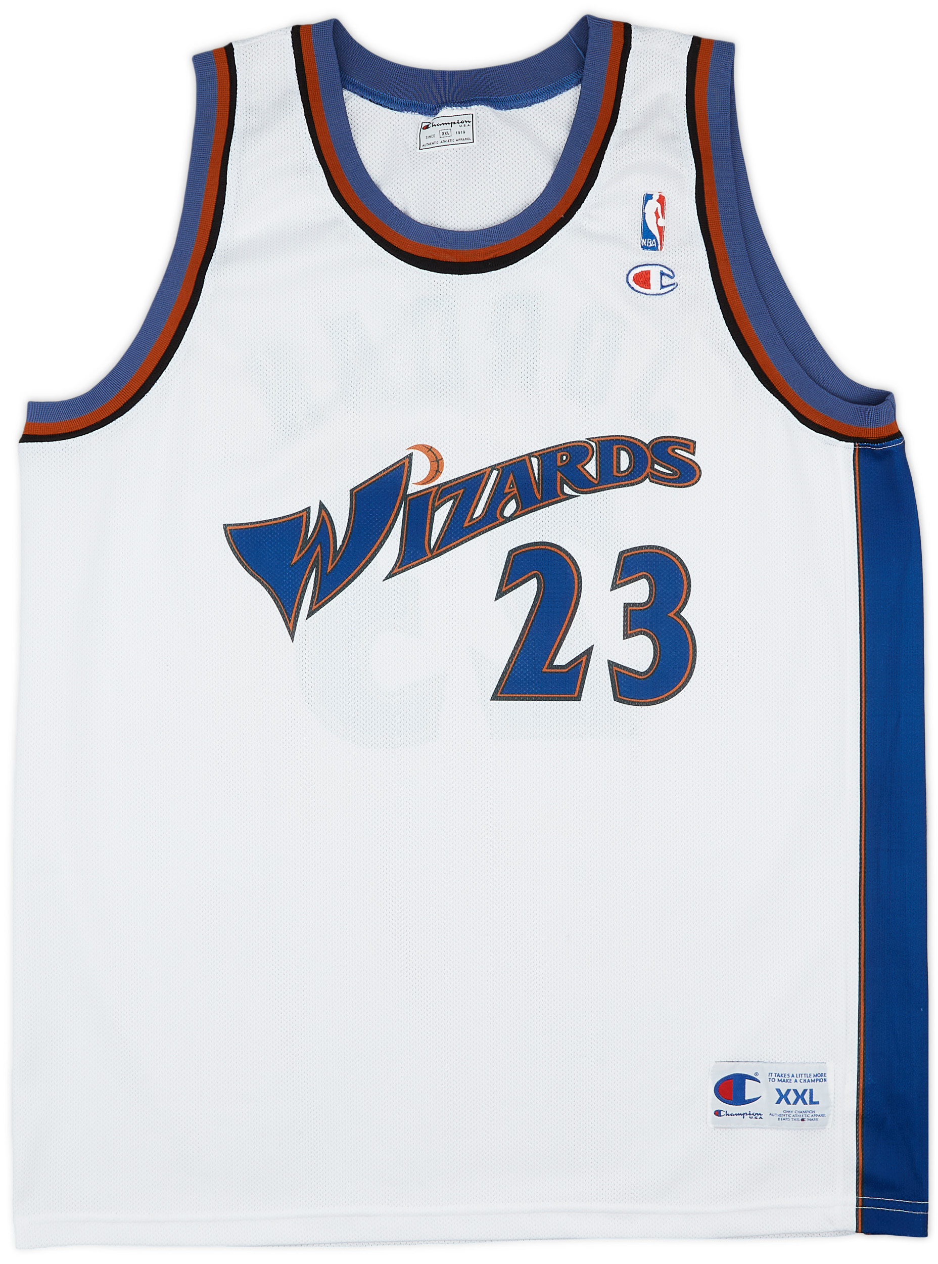 200103 Washington Wizards Jordan 23 Champion Home Jersey (Very Good) XXL