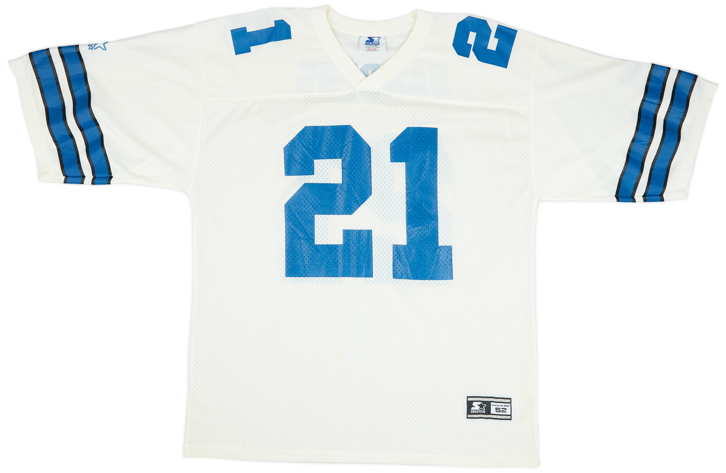 【NY購入/新品タグ付】COWBOYS Sanders 21 ユニフォーム cas_2-11-23-179.jpg