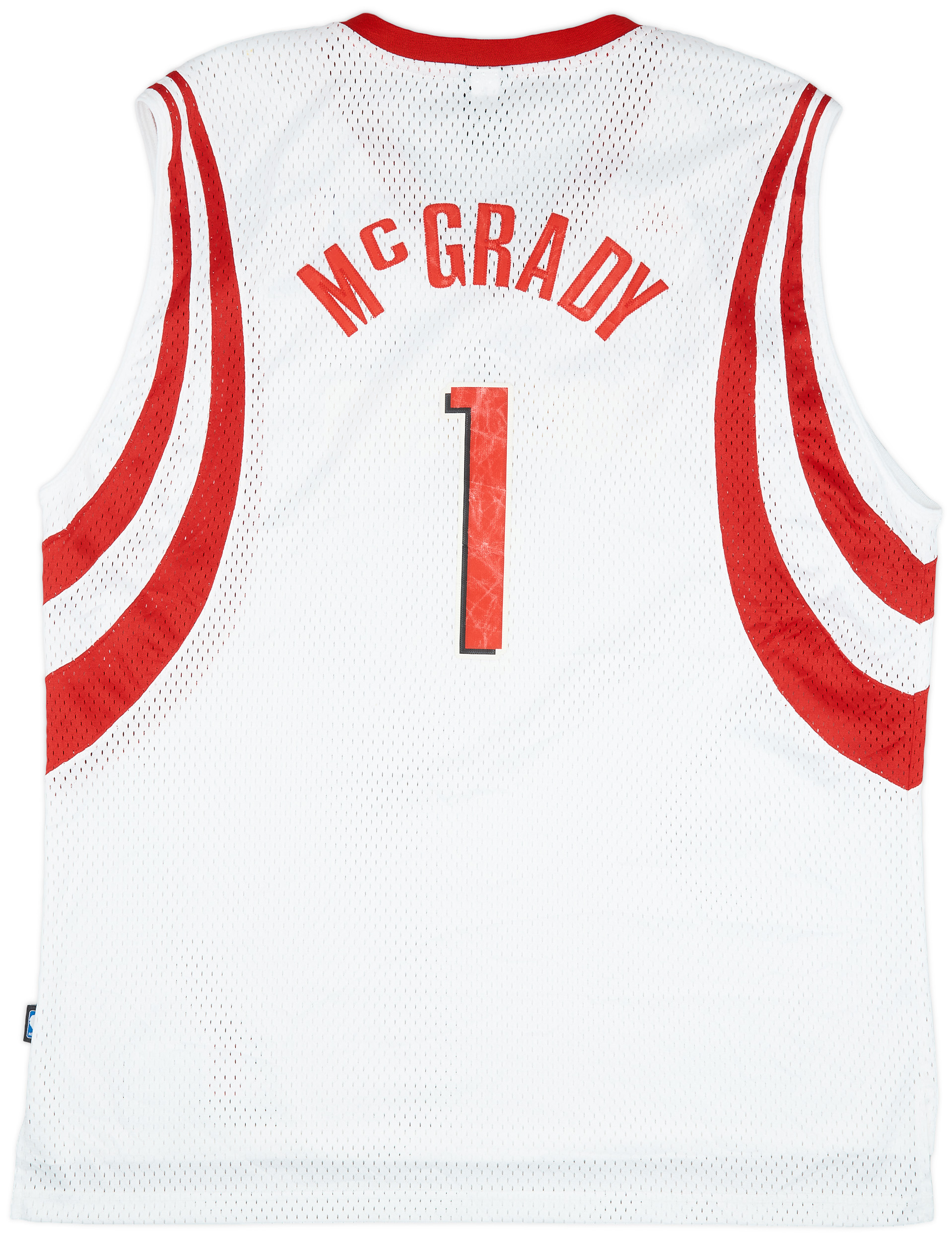 2006-10 Houston Rockets McGrady #1 adidas Swingman Home