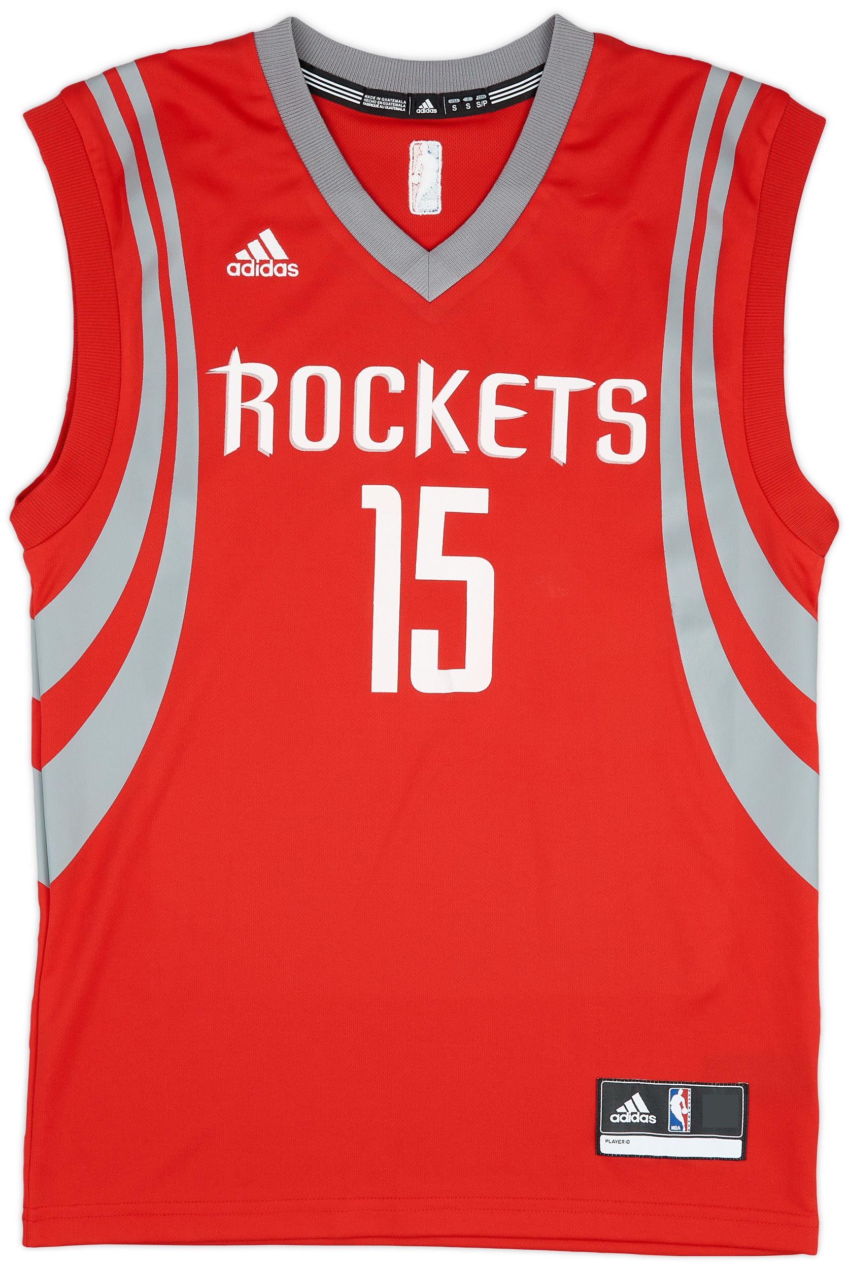 2014-17 Houston Rockets Capela #15 adidas Away Jersey (Very Good) S