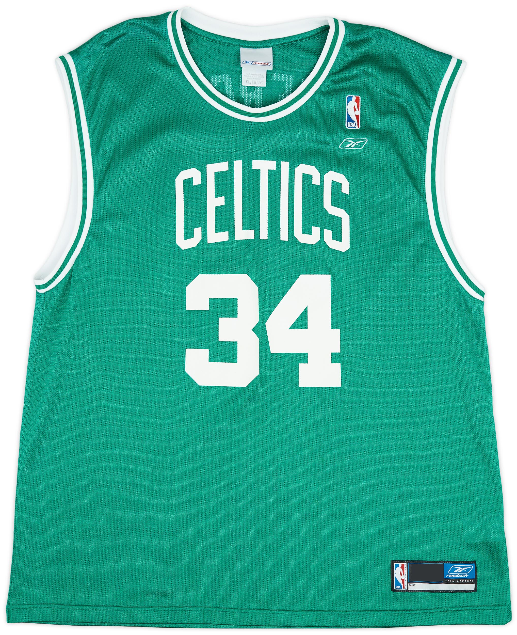 VINTAGE NWT REEBOK NBA #34 BOSTON CELTICS PAUL PIERCE JERSEY