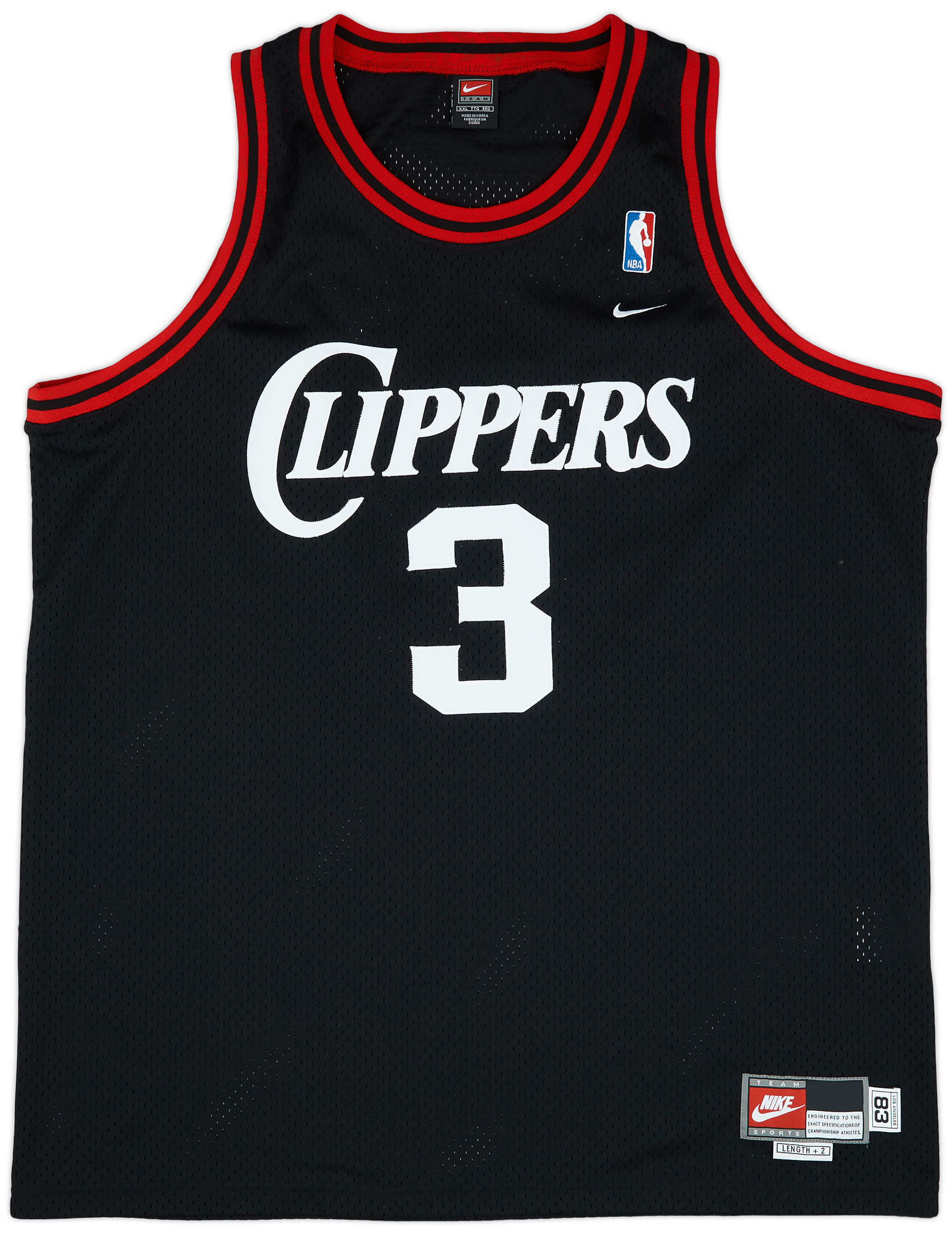 1983 LA Clippers Richardson #3 Nike Rewind Swingman Jersey (Excellent) XXL