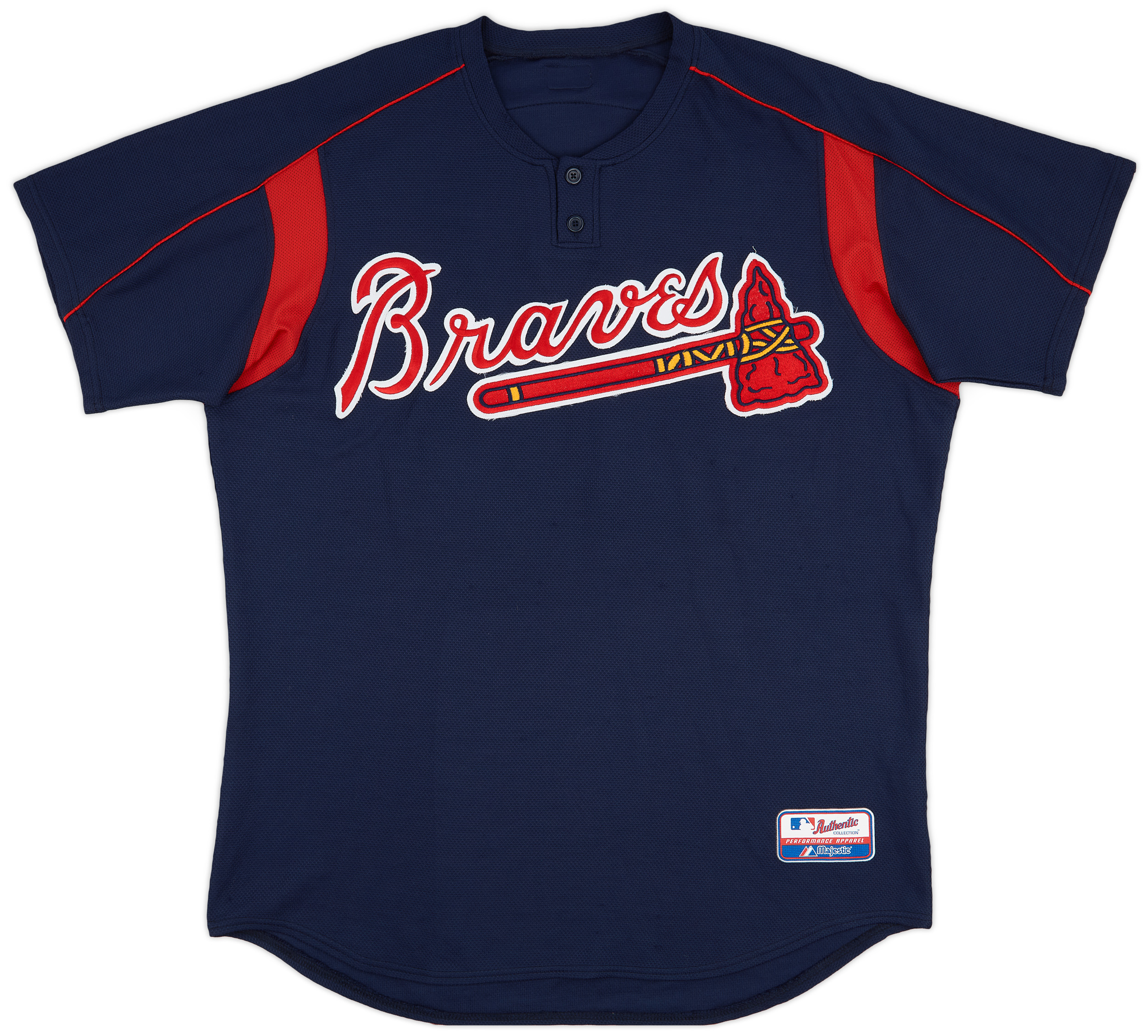 200305 Atlanta Braves Mazzone 54 Team Issued Batting Practice Jersey