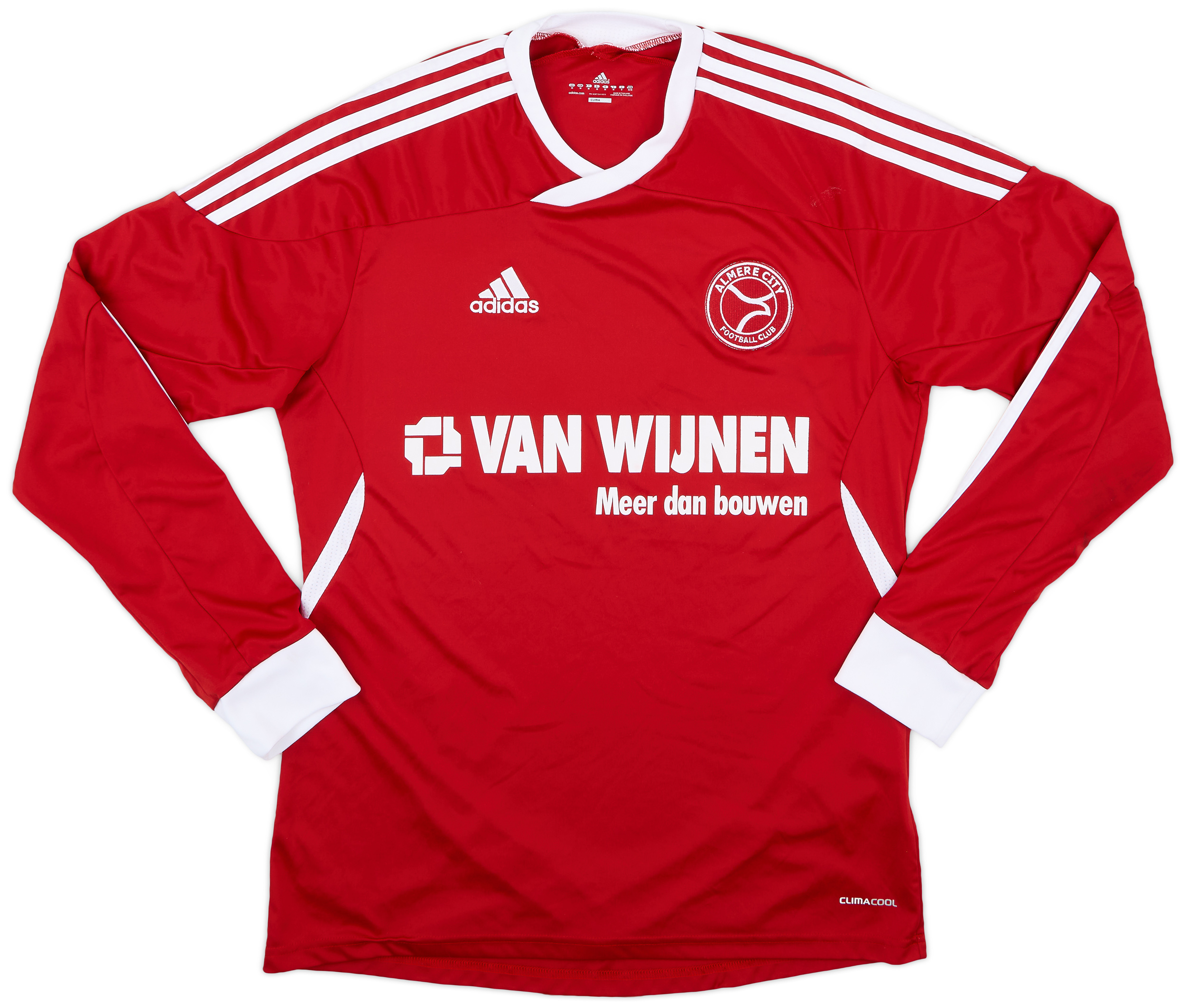 2012-13 Almere City Home L/S Shirt #27 - 6/10 - (M)