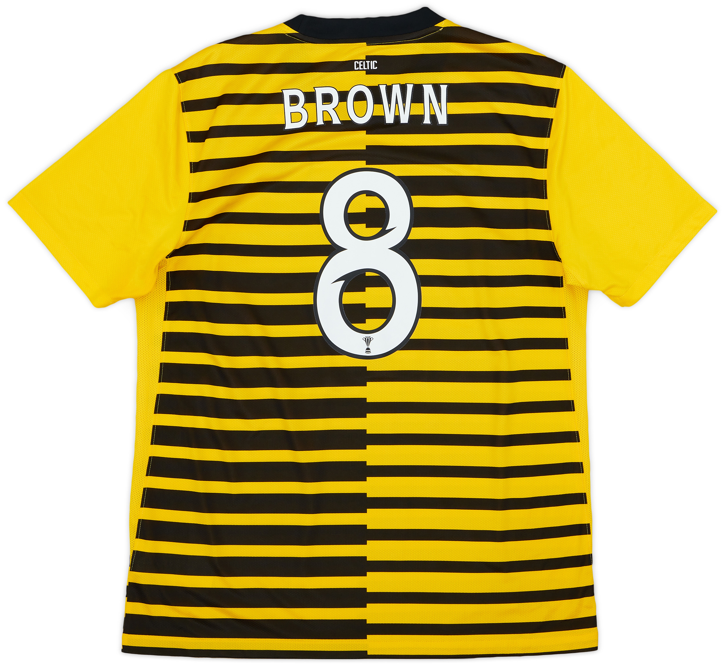 2011-12 Celtic Third Shirt Brown #8 - 9/10 - (L)