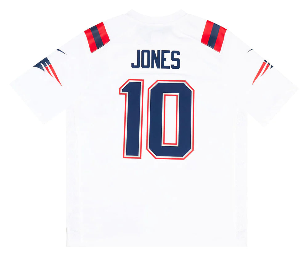 2021-22 New England Patriots Jones #10 Nike Game Jersey