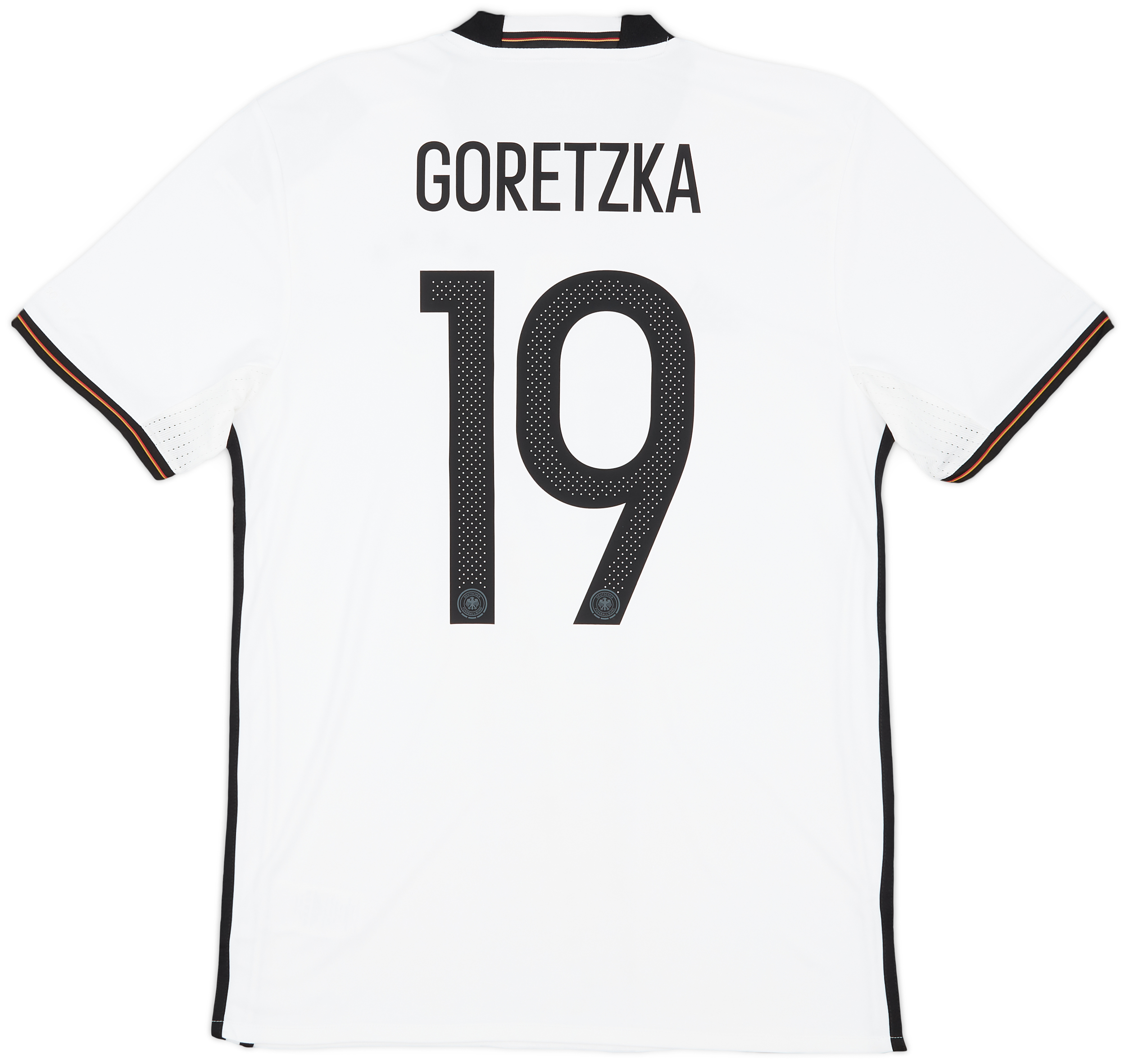 2016 17 Germany Home Shirt Goretzka 19 M